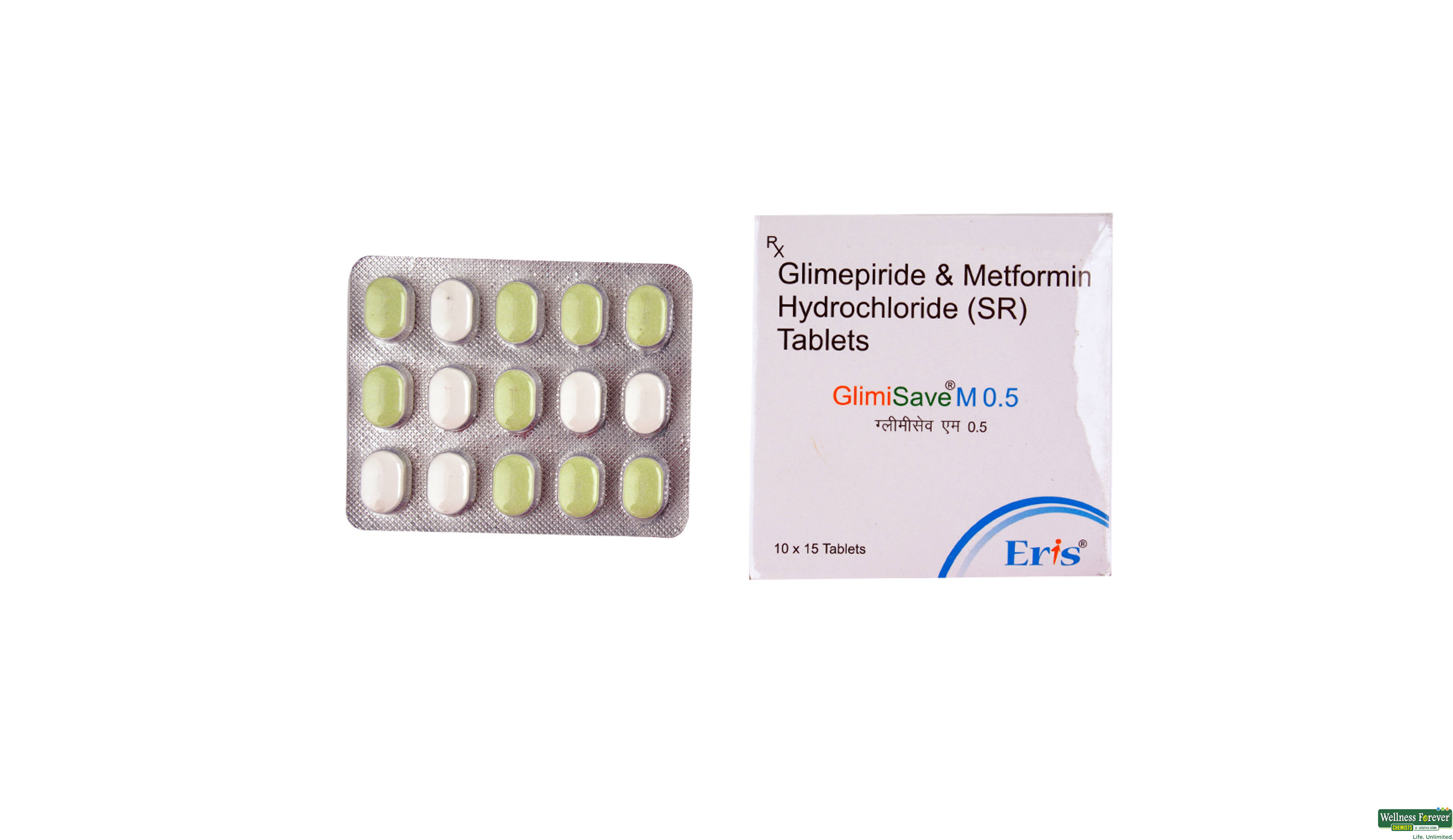 GLIMISAVE-M 0.5MG 15TAB- 1, 15TAB, 