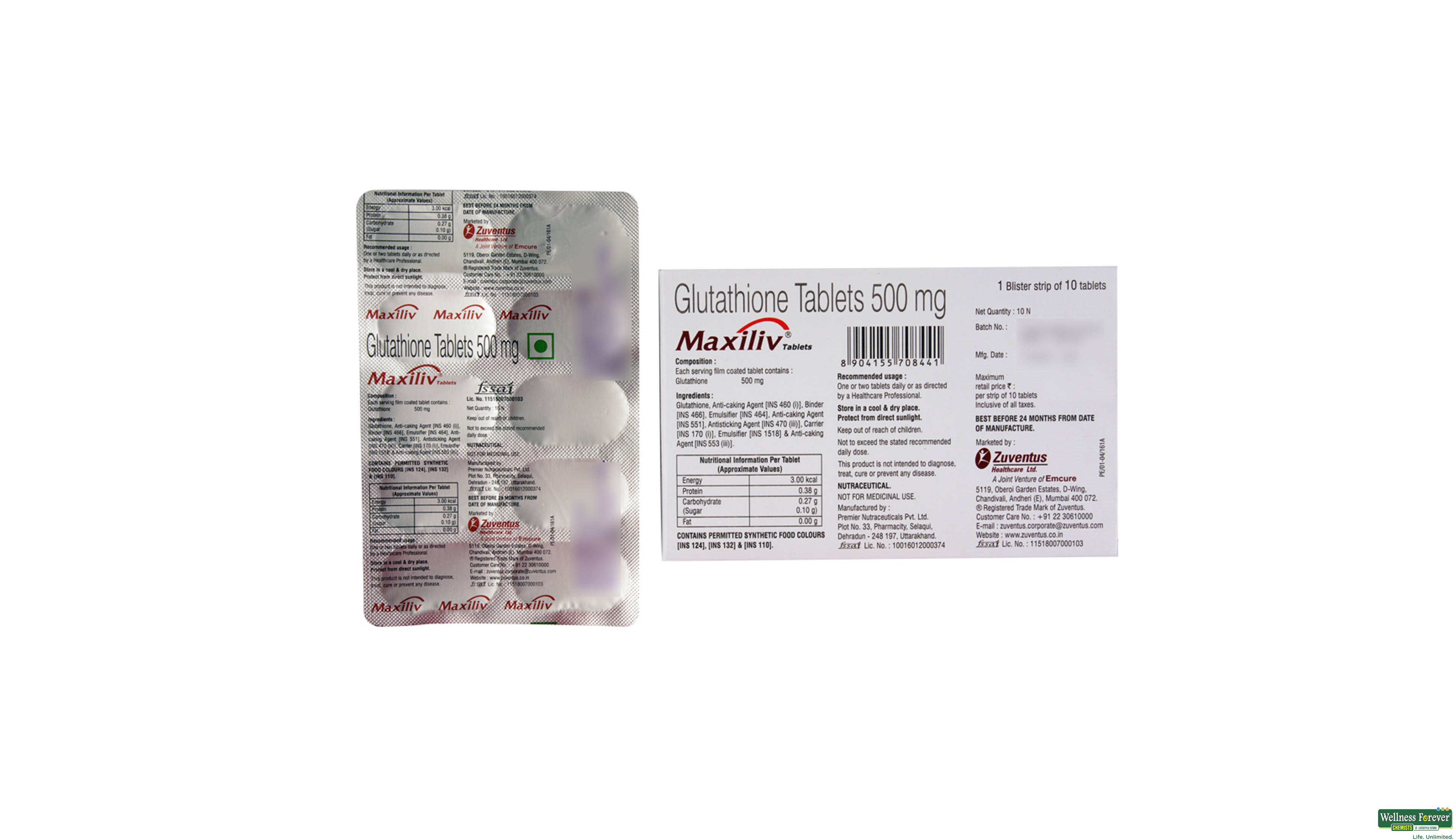 MAXILIV 10TAB- 2, 10TAB, 