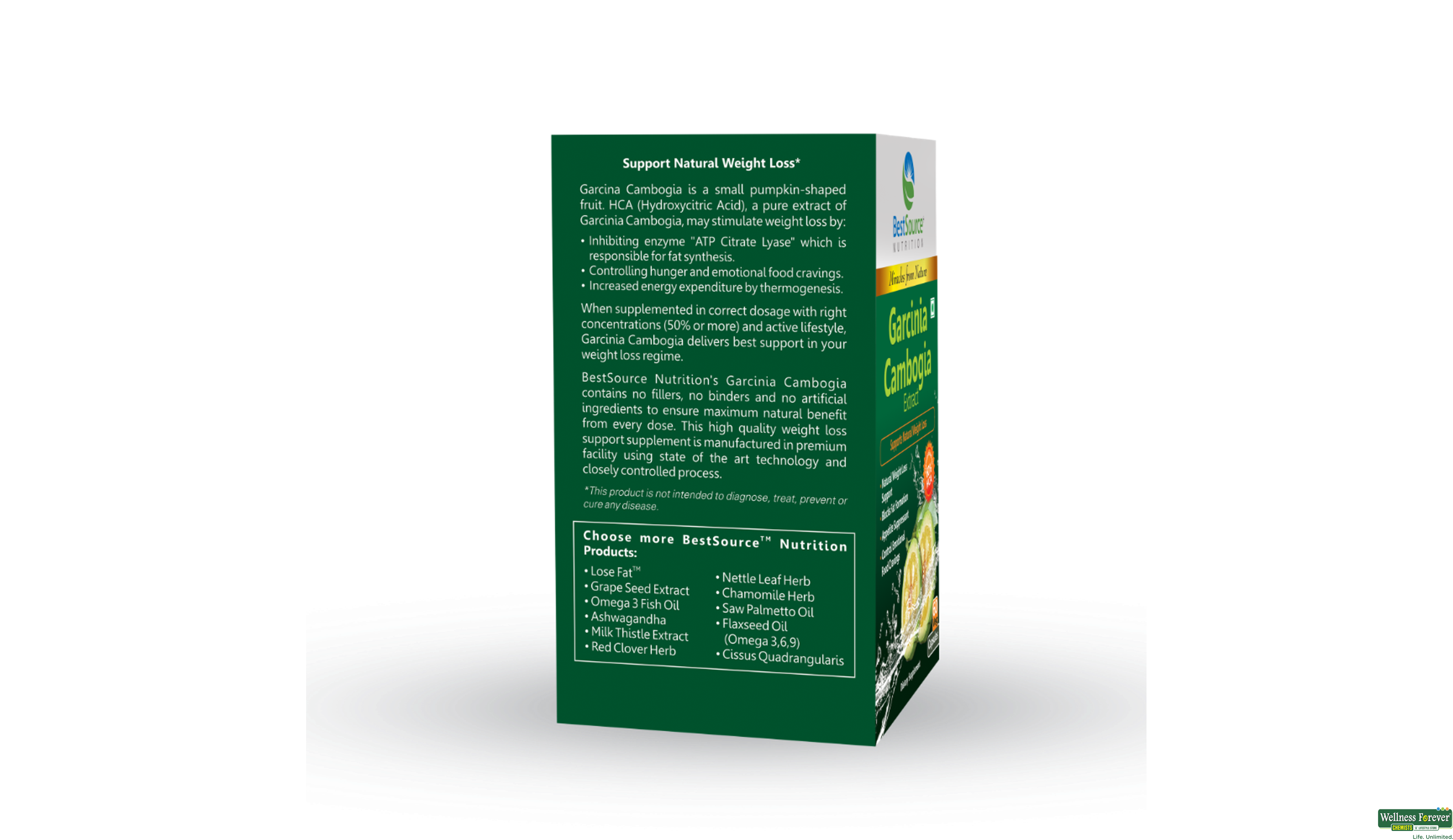 BESTSOURCE GARCINIA CAMBOGIA 60CAP- 4, 60CAP, 