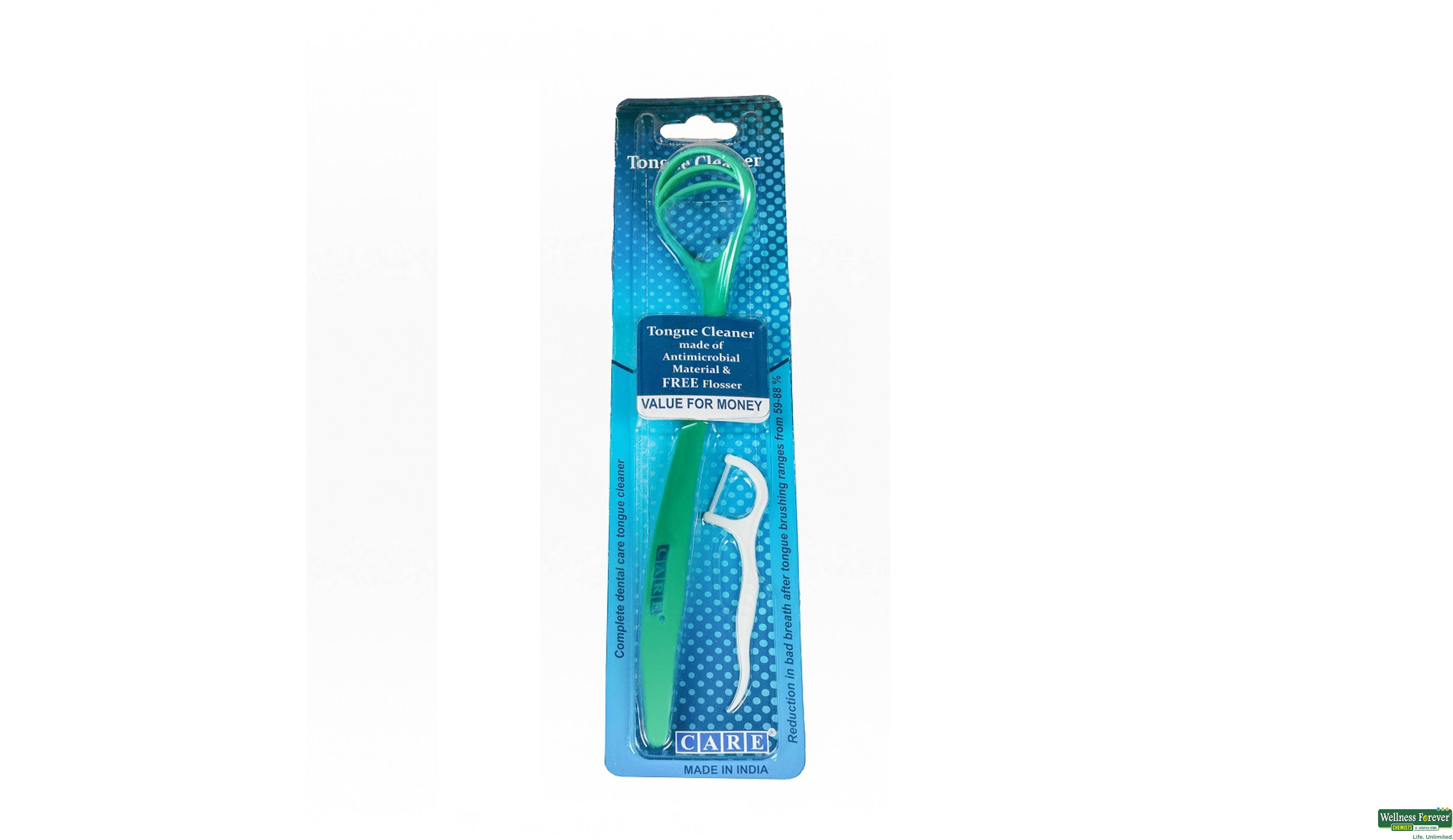 CARE TONGUE CLEANER 1PC- 1, 1PC, 