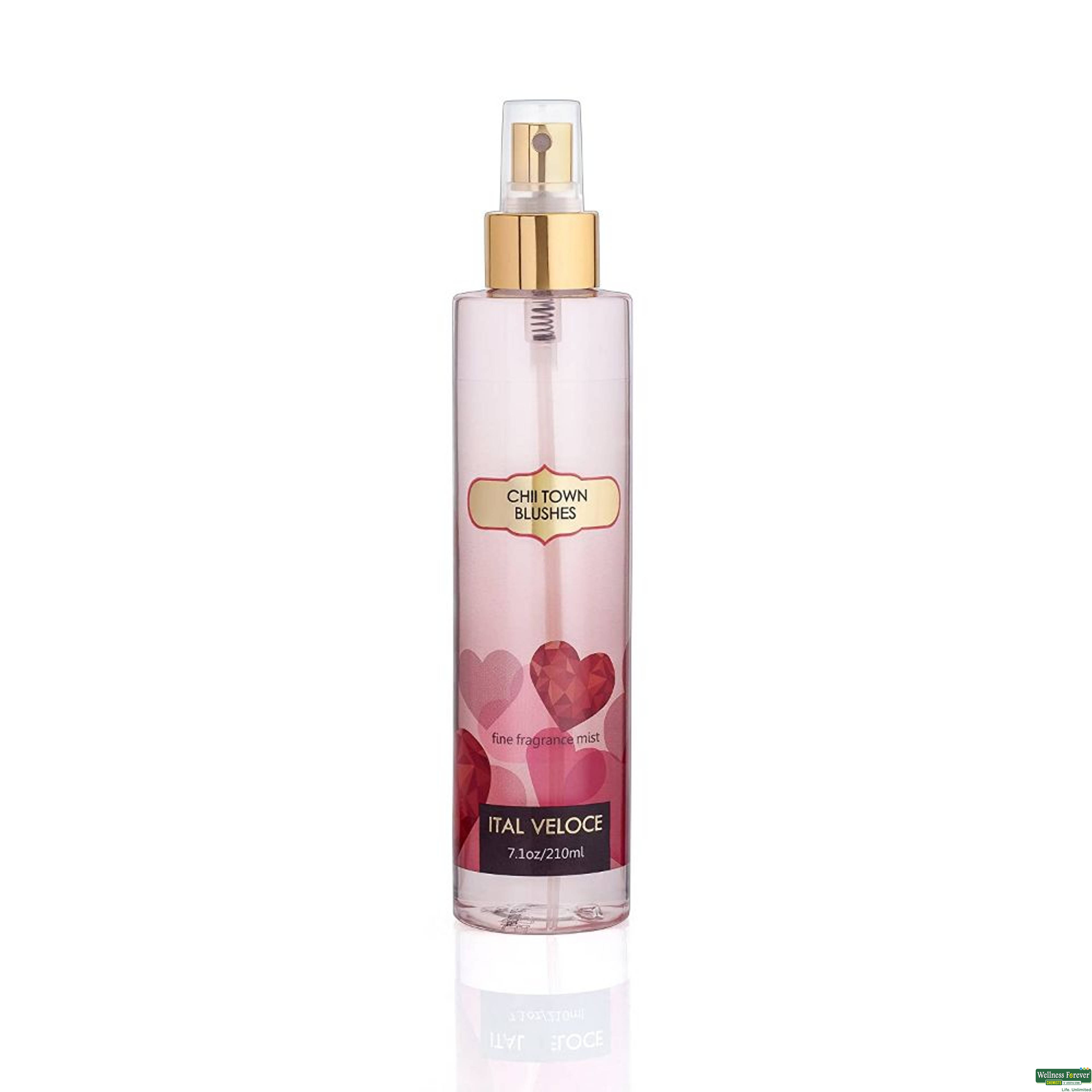 Ital Veloce Chii Town Blushes Body Mist For Women 210ml-image