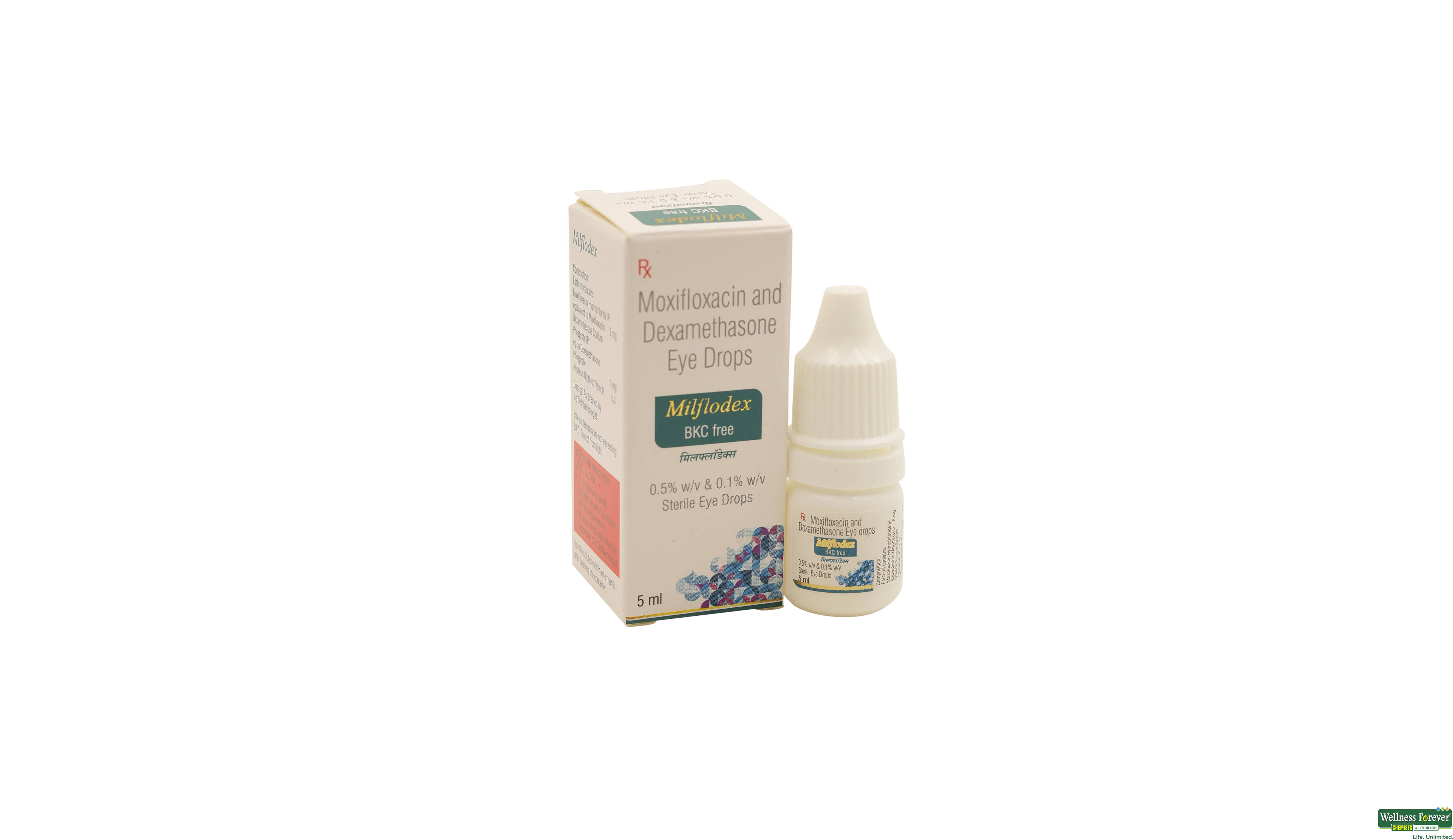 MILFLODEX E/DROP 5ML- 1, 5ML, 