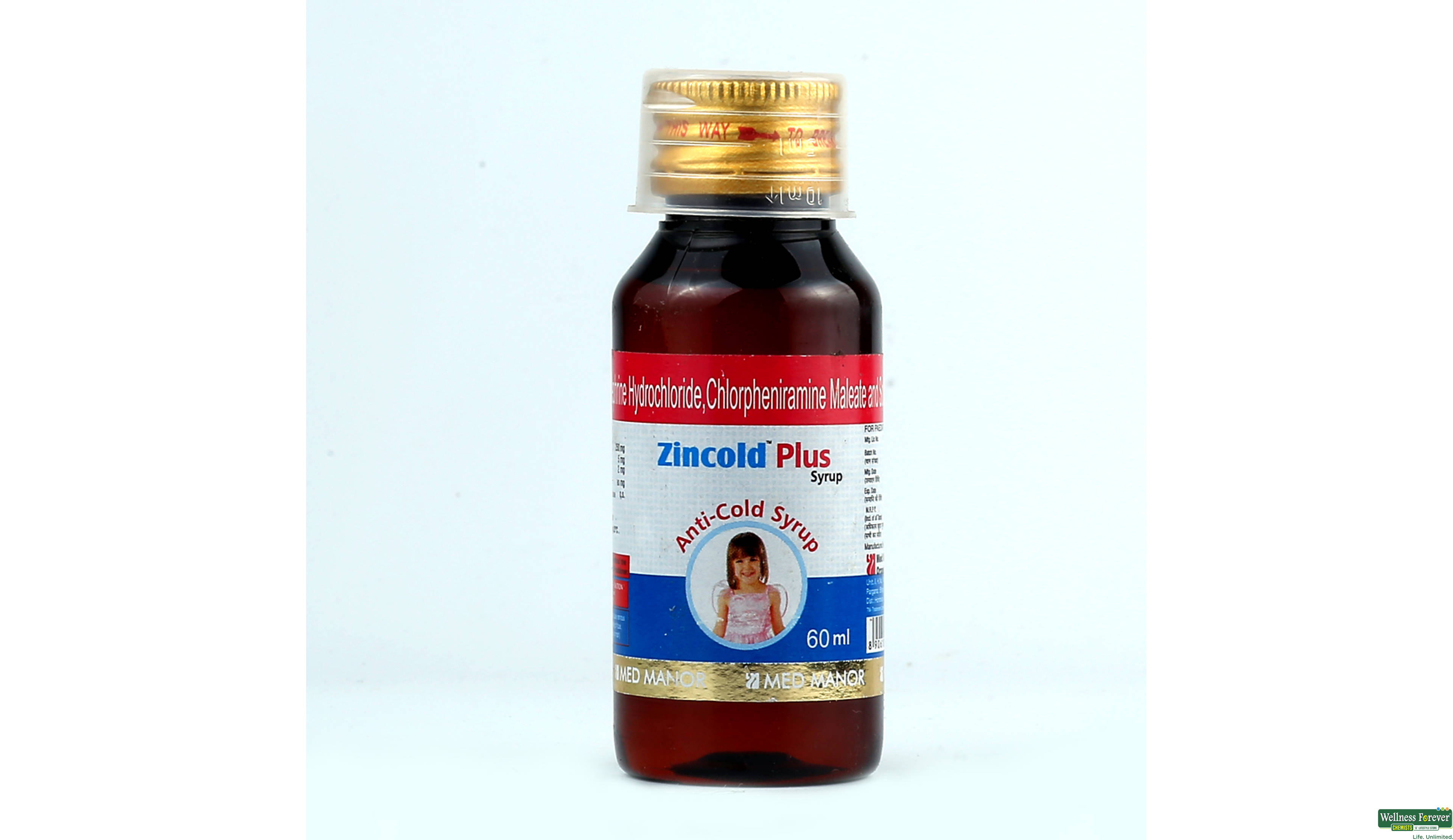 ZINCOLD-PLUS SYP 60ML- 1, 60ML, 