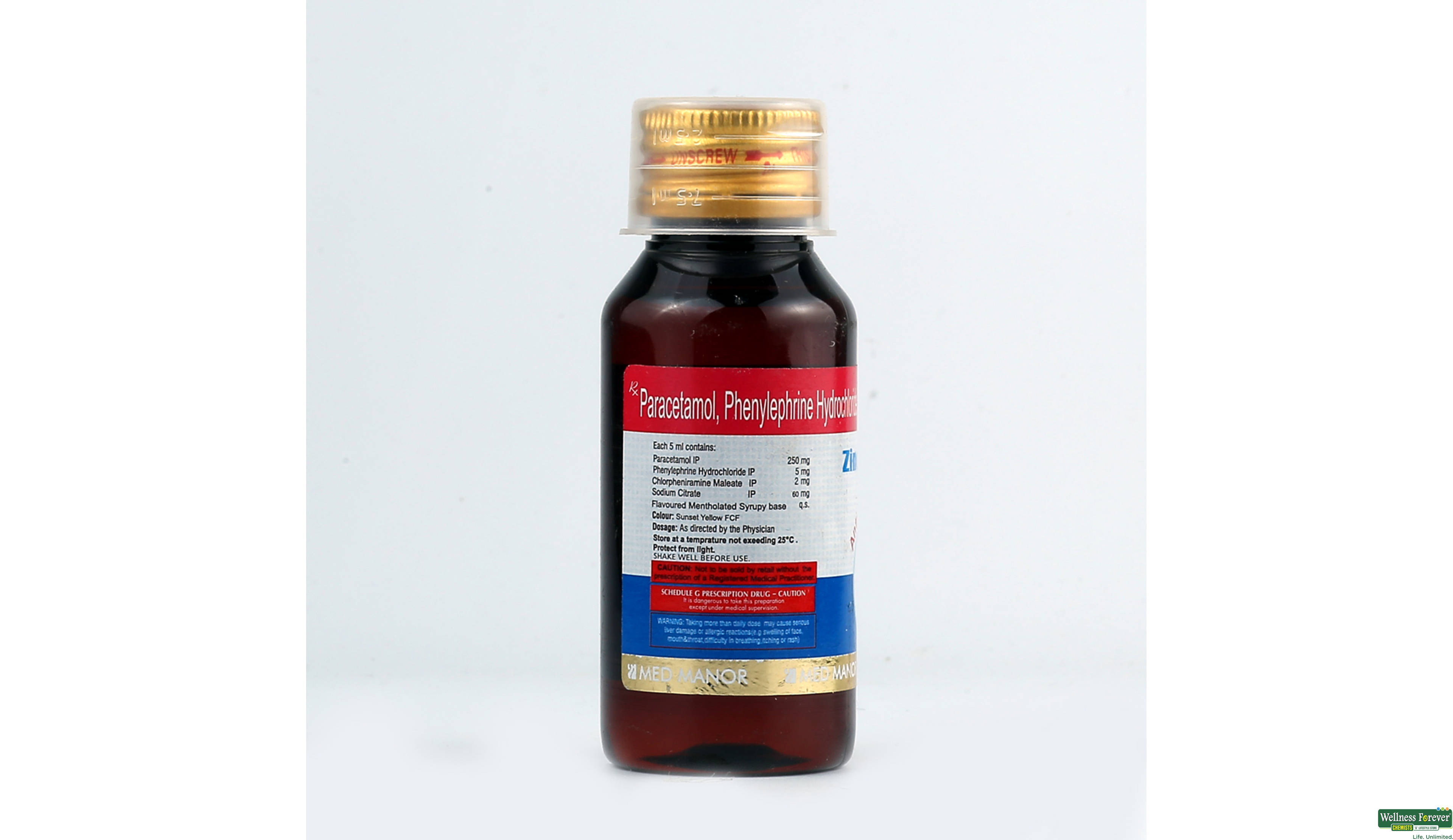 ZINCOLD-PLUS SYP 60ML- 2, 60ML, 