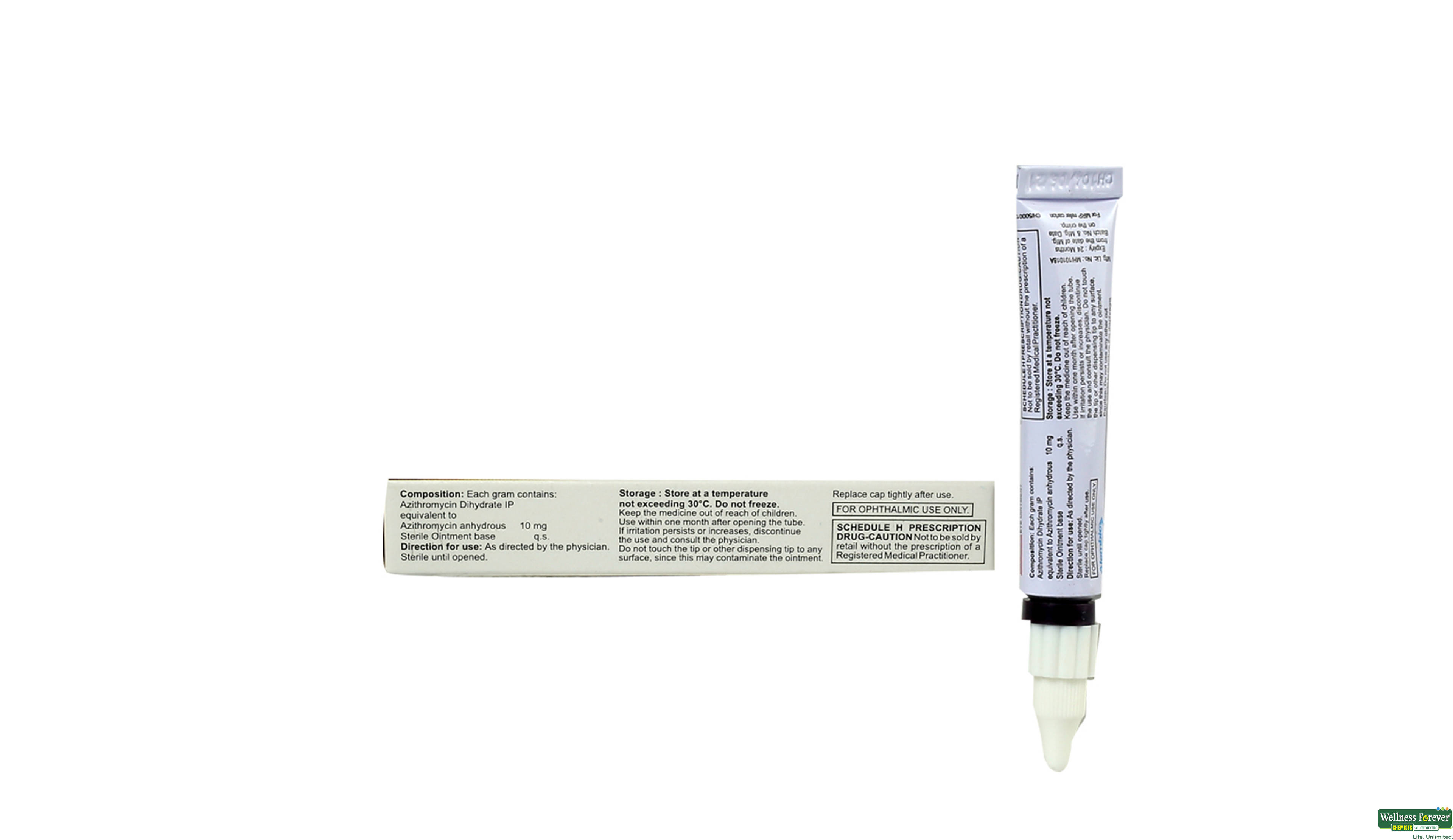 AZITHRAL E/OINT 5GM- 2, 5GM, 