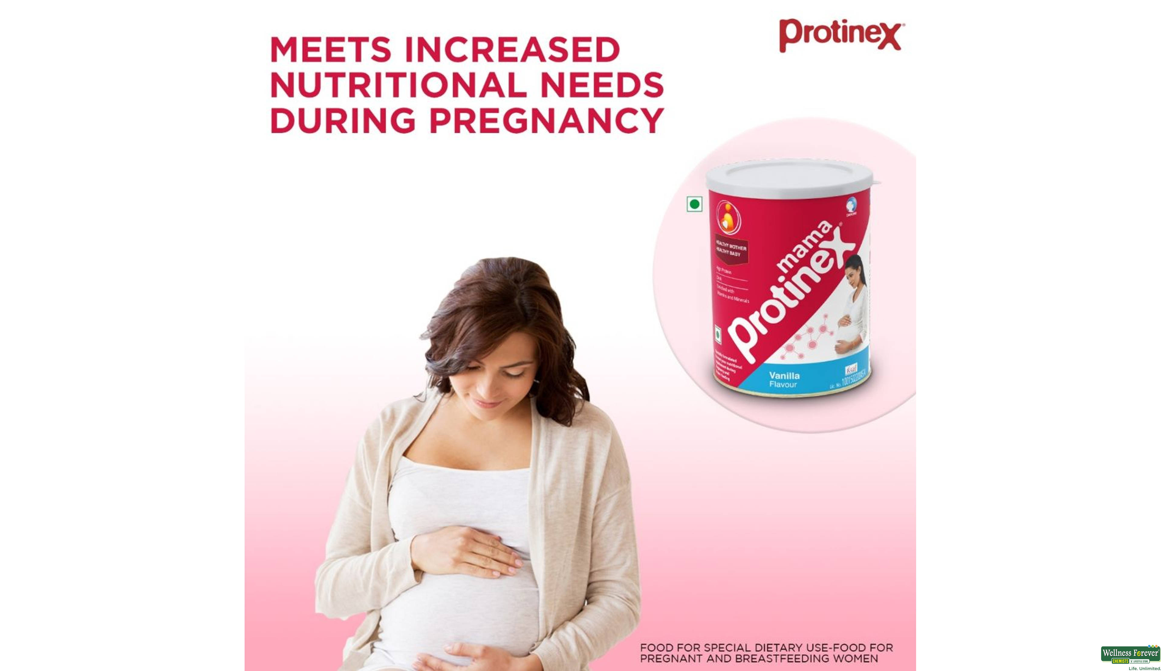 PROTINEX PWDR MAMA VANILA 250GM- 3, 250GM, null