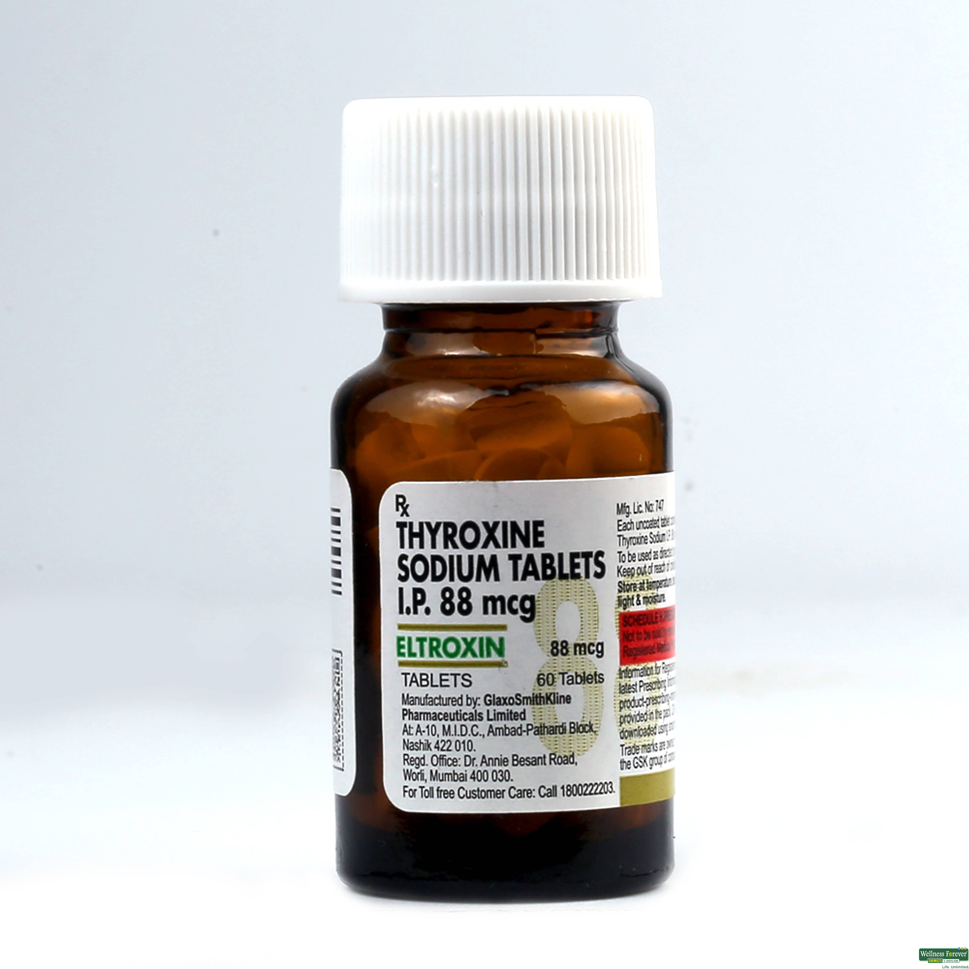 ELTROXIN 88MCG 60TAB-image
