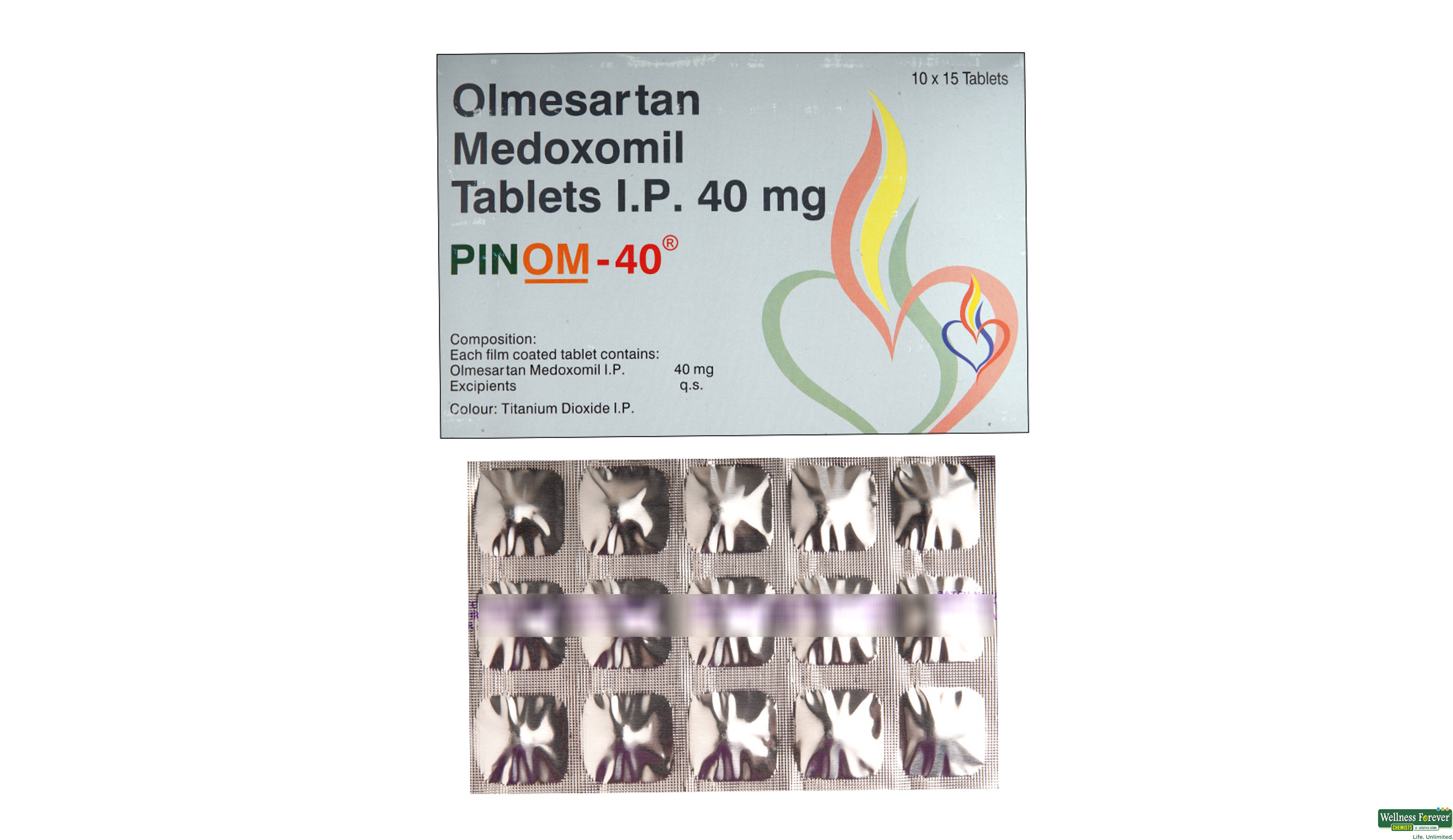 PINOM 40MG 15TAB- 2, 15TAB, 