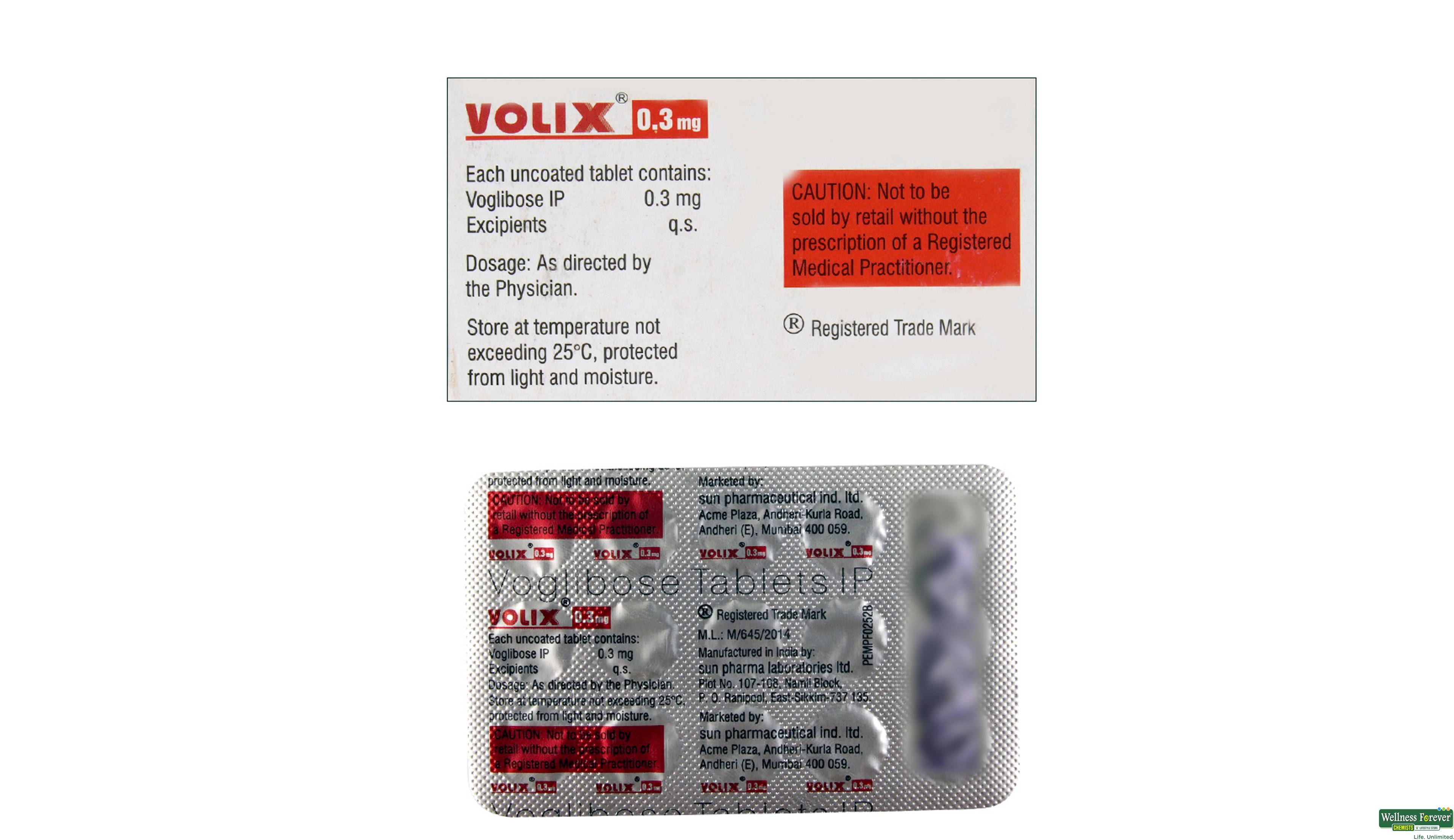 VOLIX 0.3MG 15TAB- 2, 15TAB, 