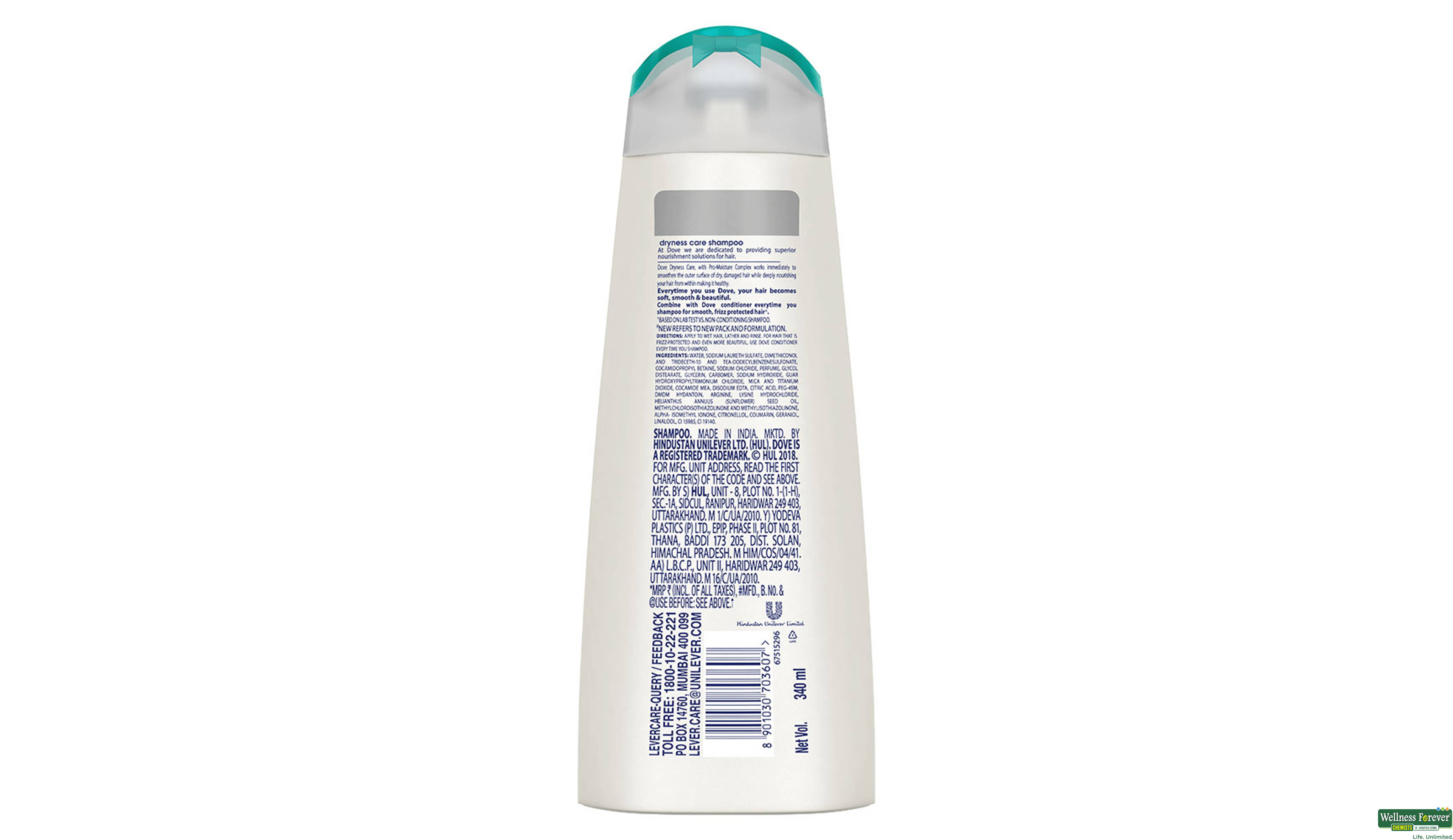 DOVE SHMP OXYGEN MOIS 340ML- 8, 360ML, 