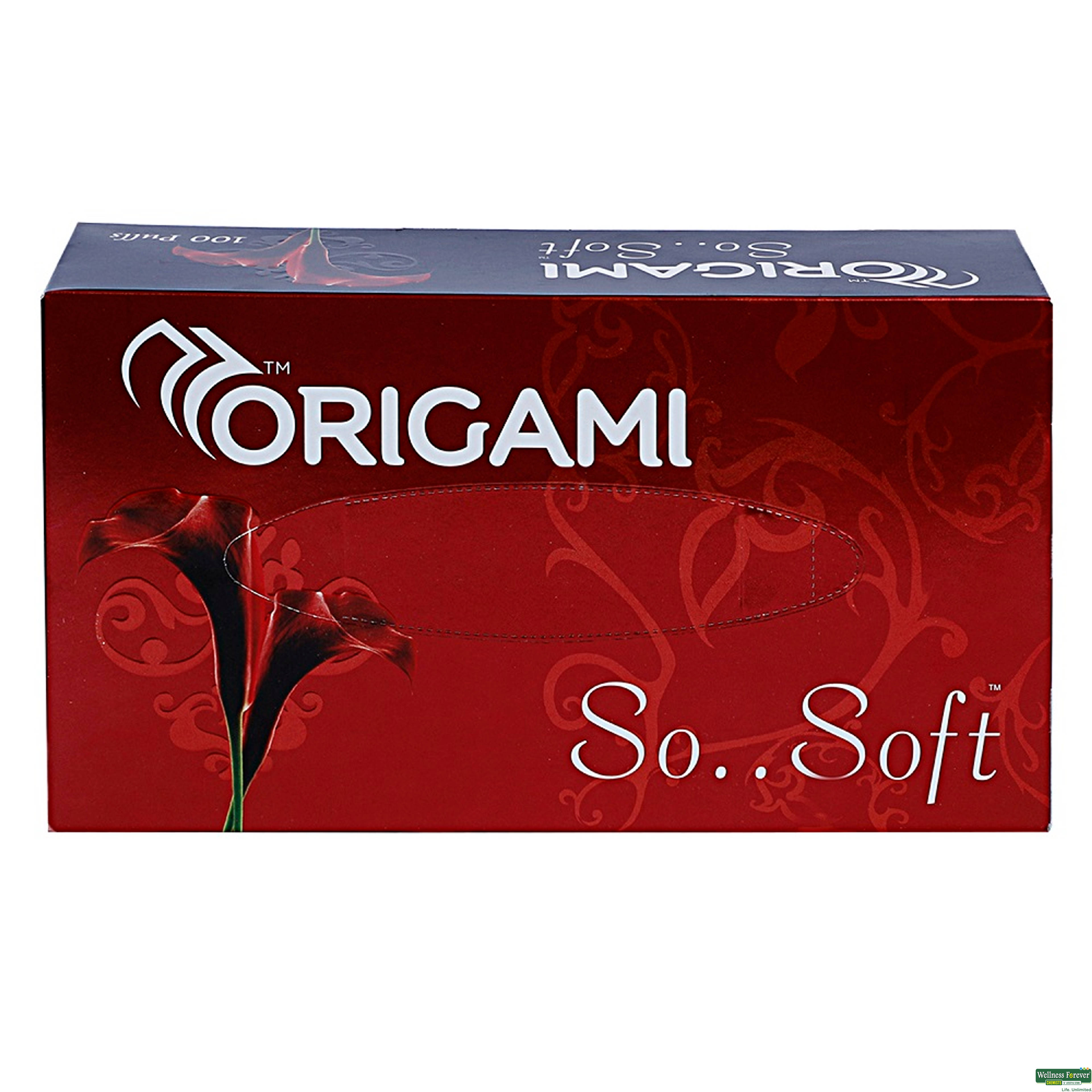 Origami So Soft Face Tissues 100 Pulls-image