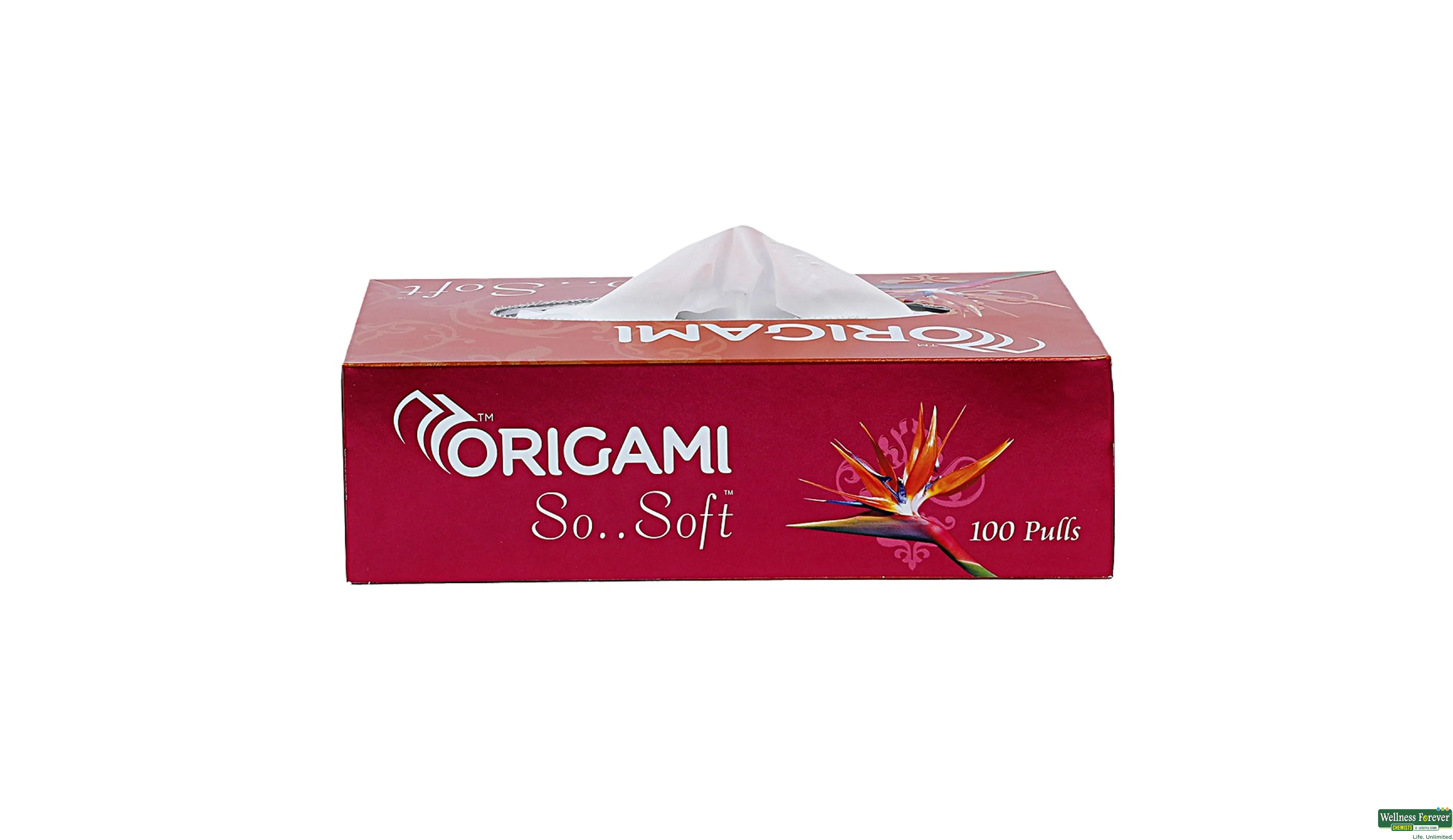 ORIGMAMI SO-SOFT F/TISSSUE 100PULL- 4, 100PC, 