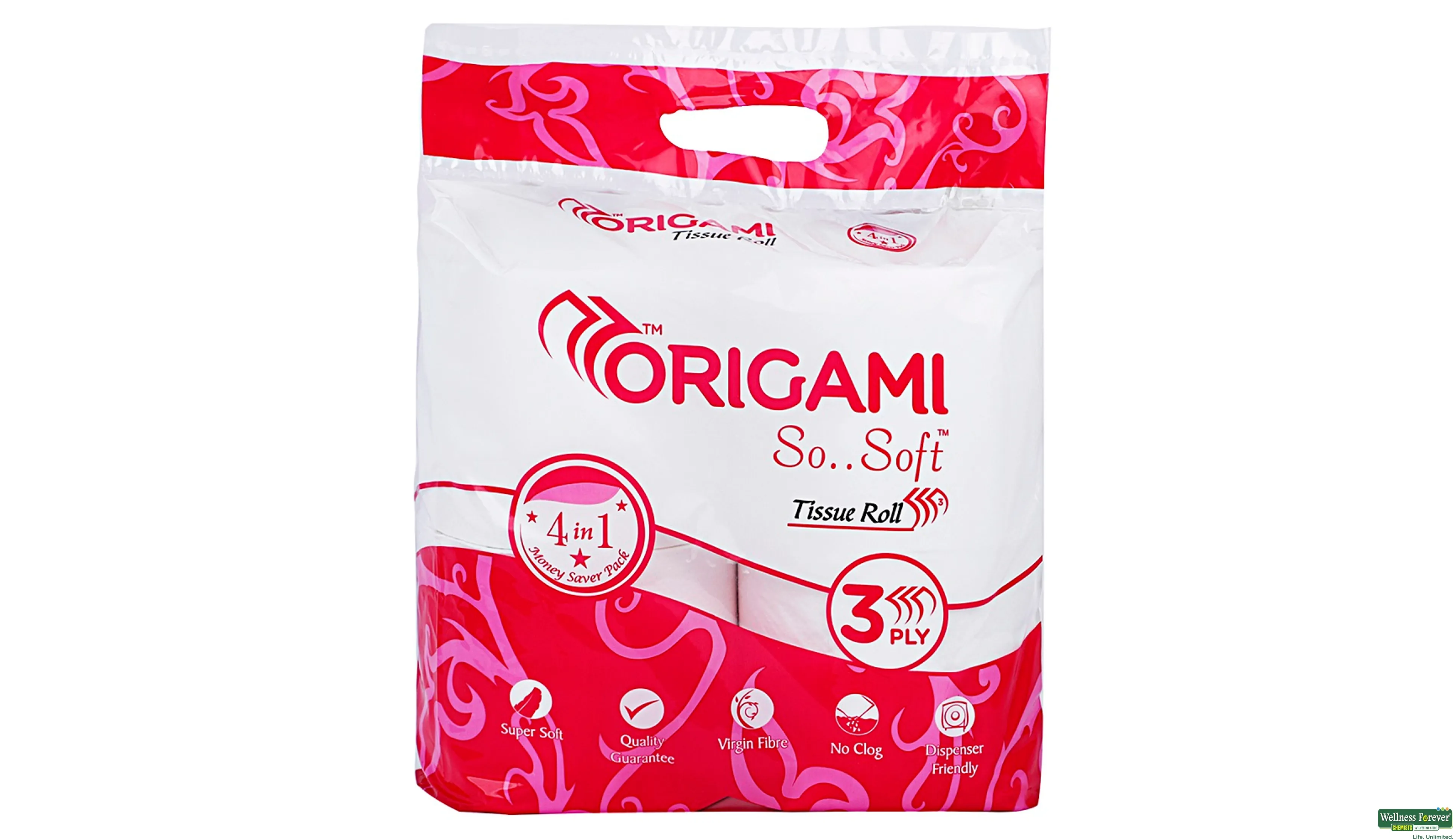 ORIGAMI SO-SOFT TO/ROLL 4X1PC- 1, 4PC, 