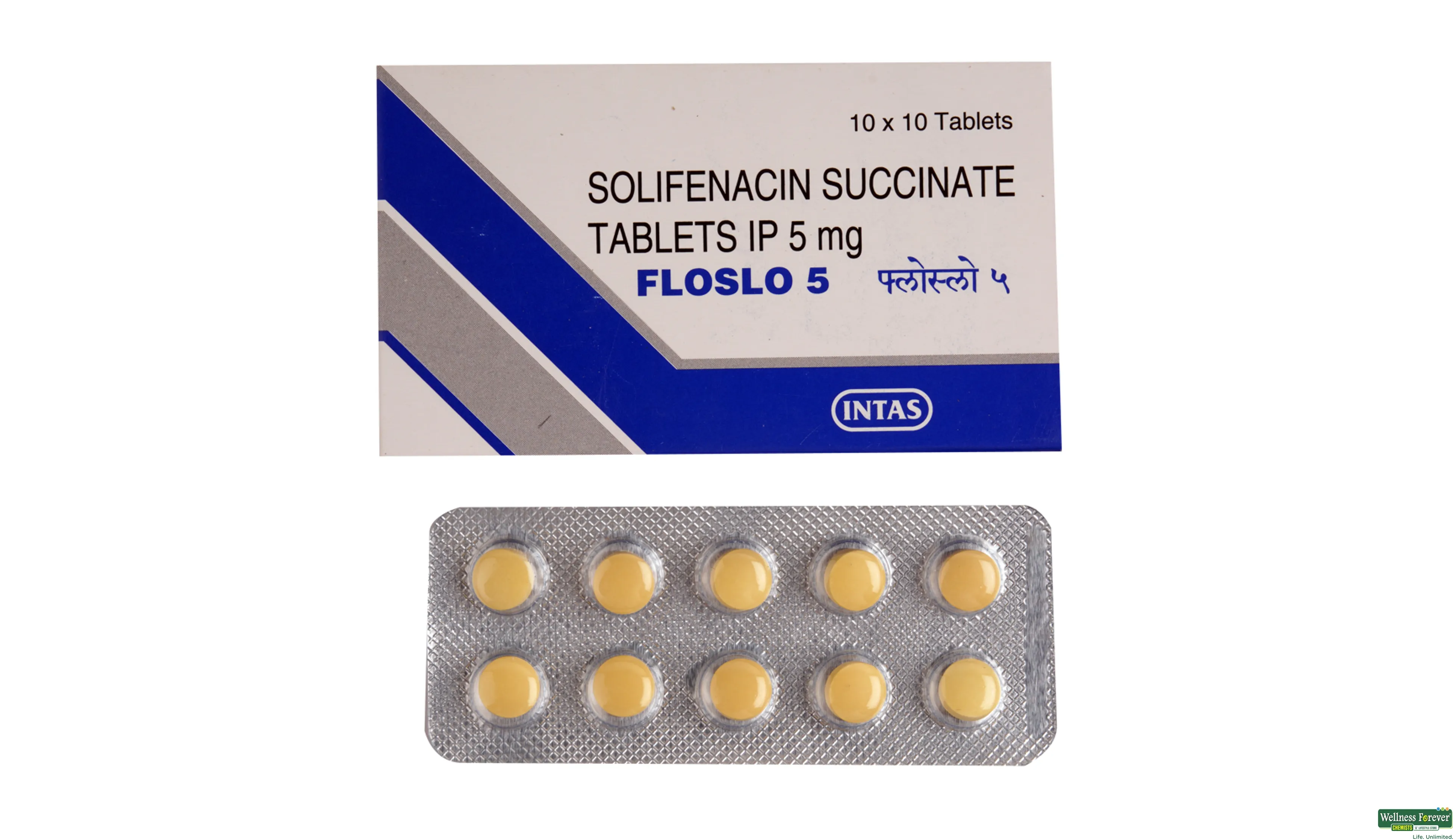 FLOSLO 5MG 10TAB- 1, 10TAB, 