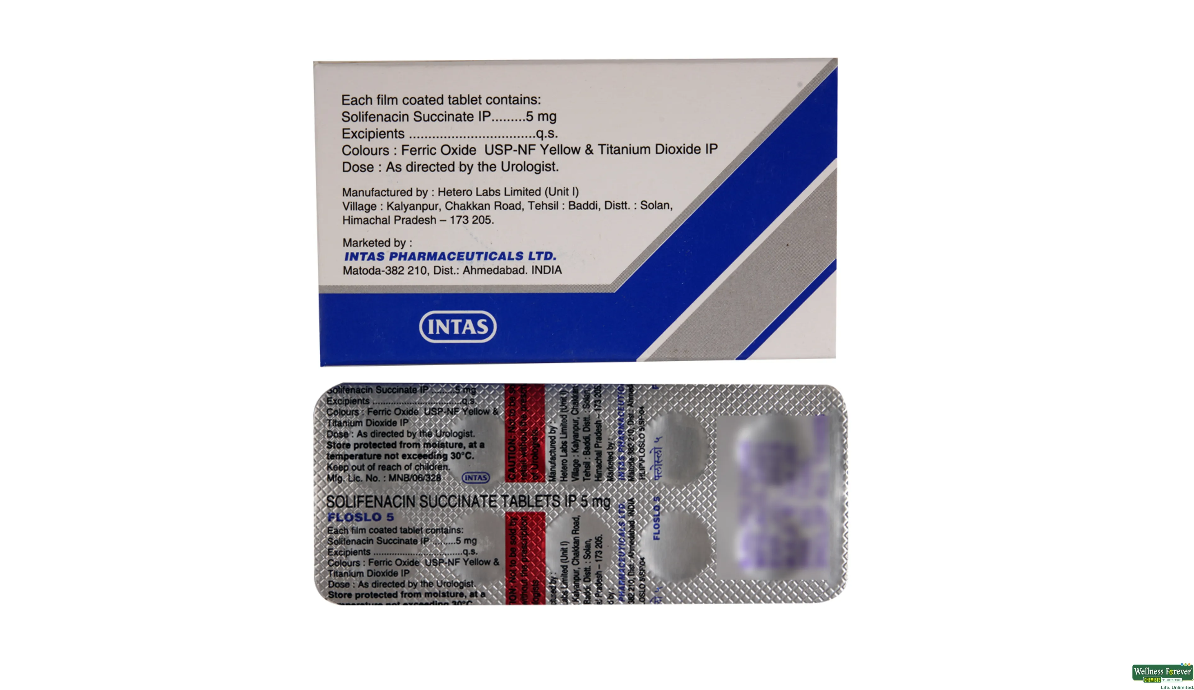 FLOSLO 5MG 10TAB- 2, 10TAB, 