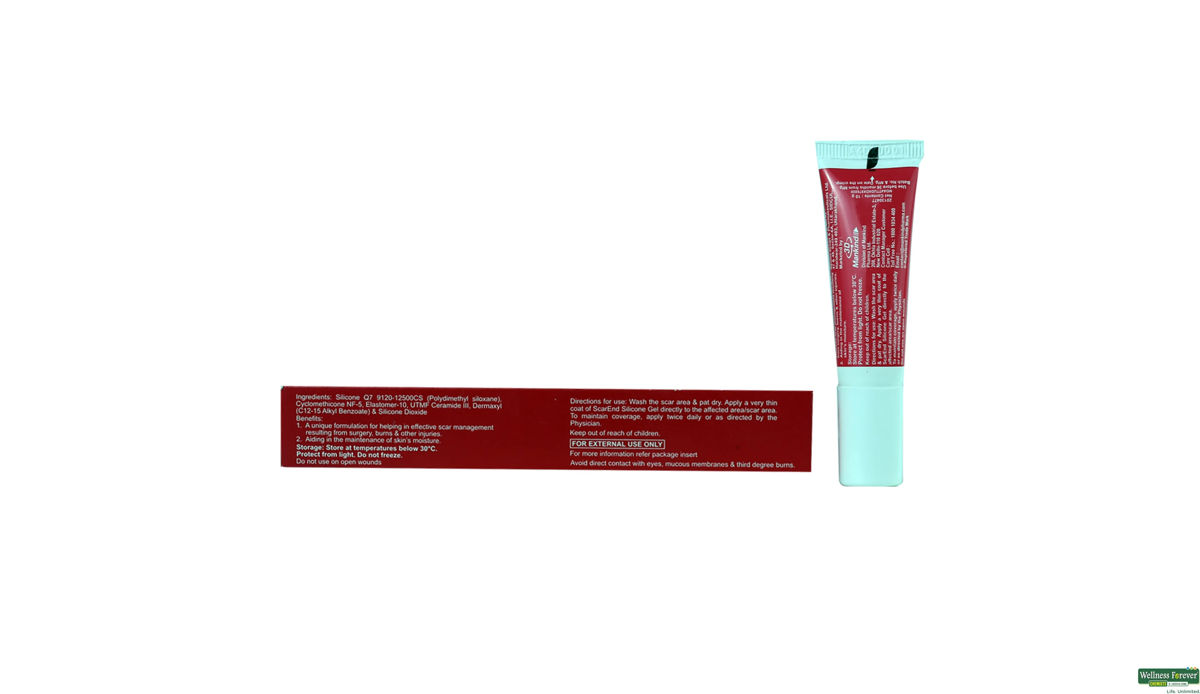 Gosit ScarEnd Silicone Gel-10gm : : Beauty