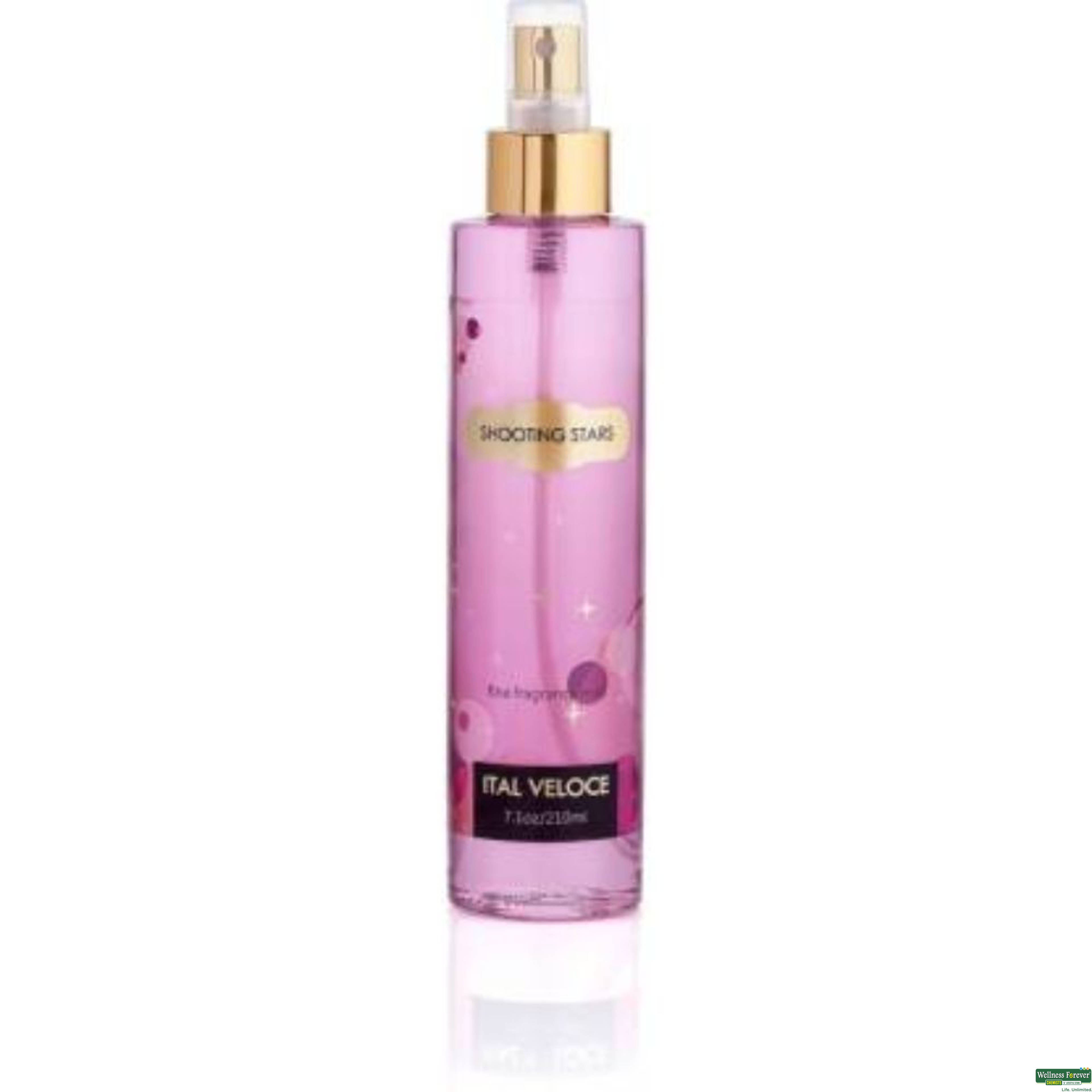 Ital Veloce Shooting Star Body Mist For Women, 210 ml-image