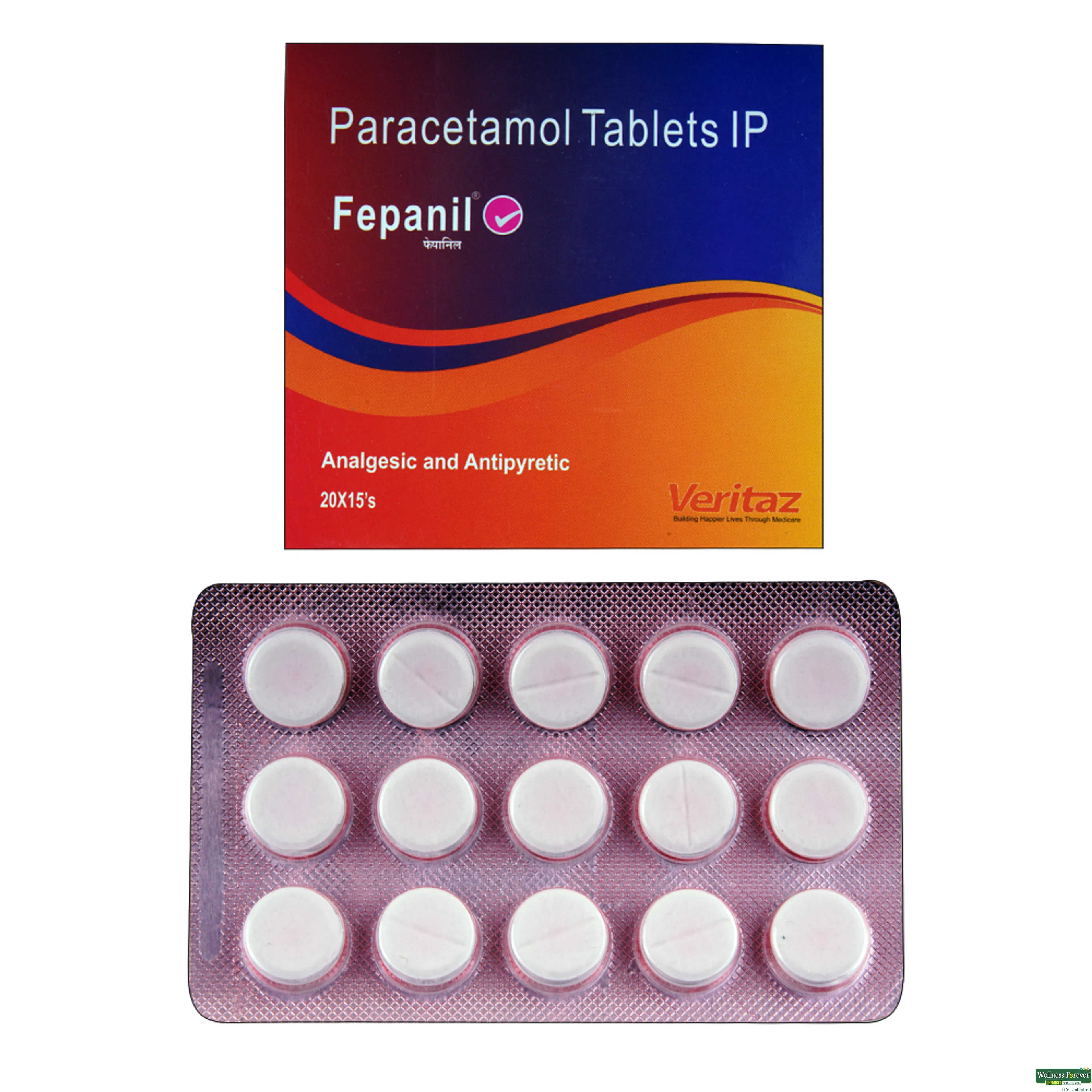 FEPANIL 500MG 15TAB-image