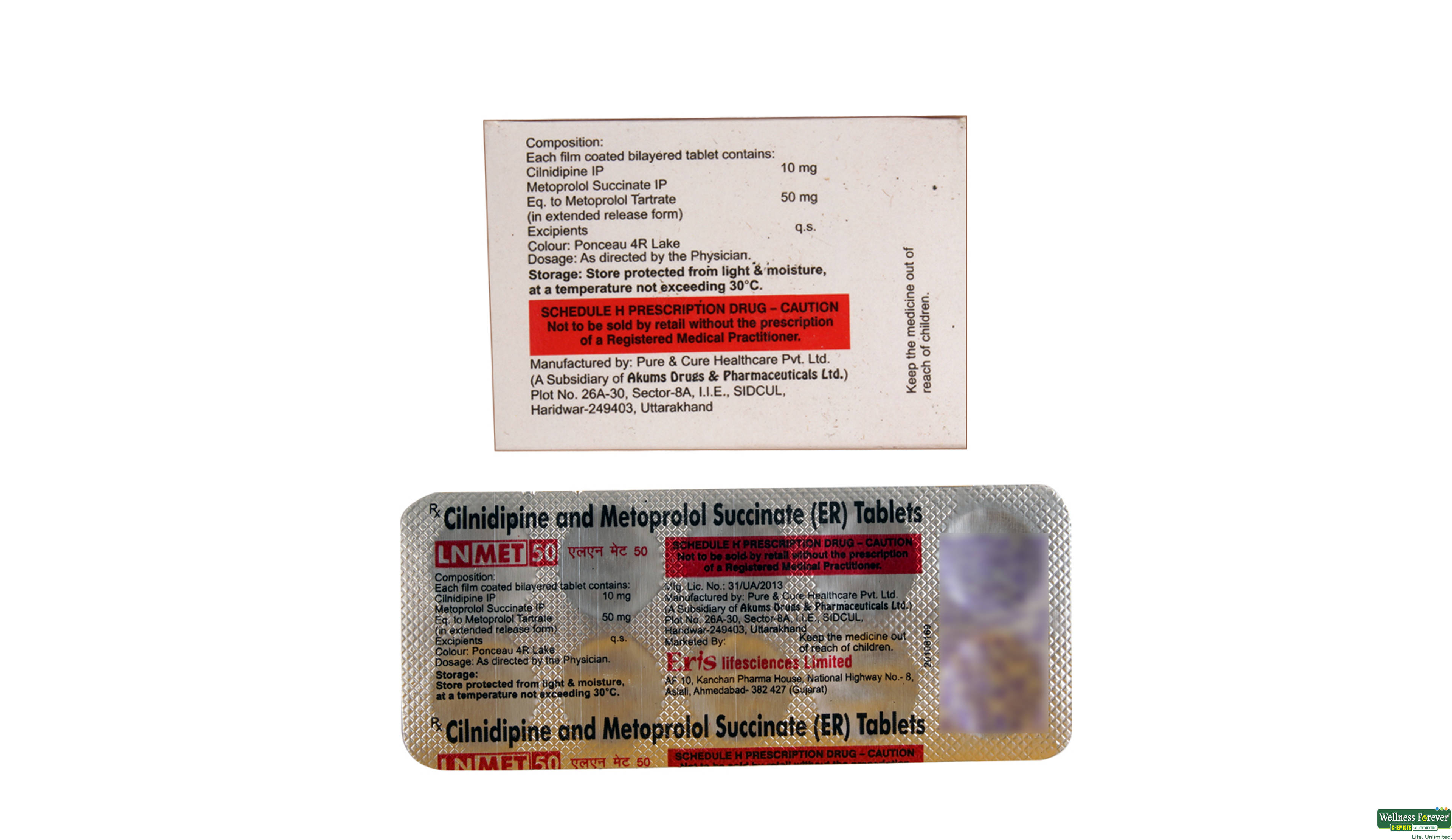 LN-MET 50MG 10TAB- 2, 10TAB, 