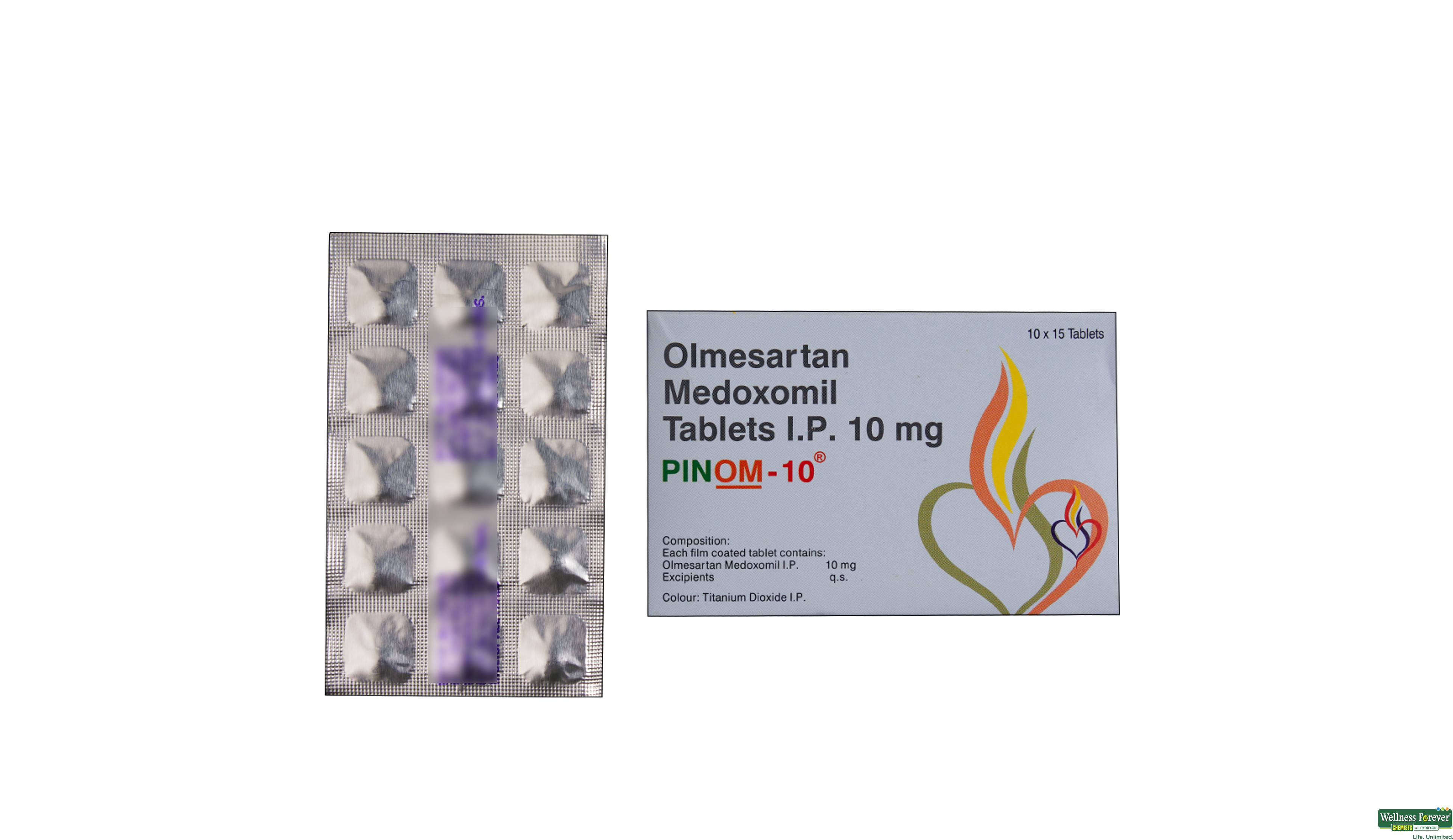 PINOM 10MG 15TAB- 2, 15TAB, 