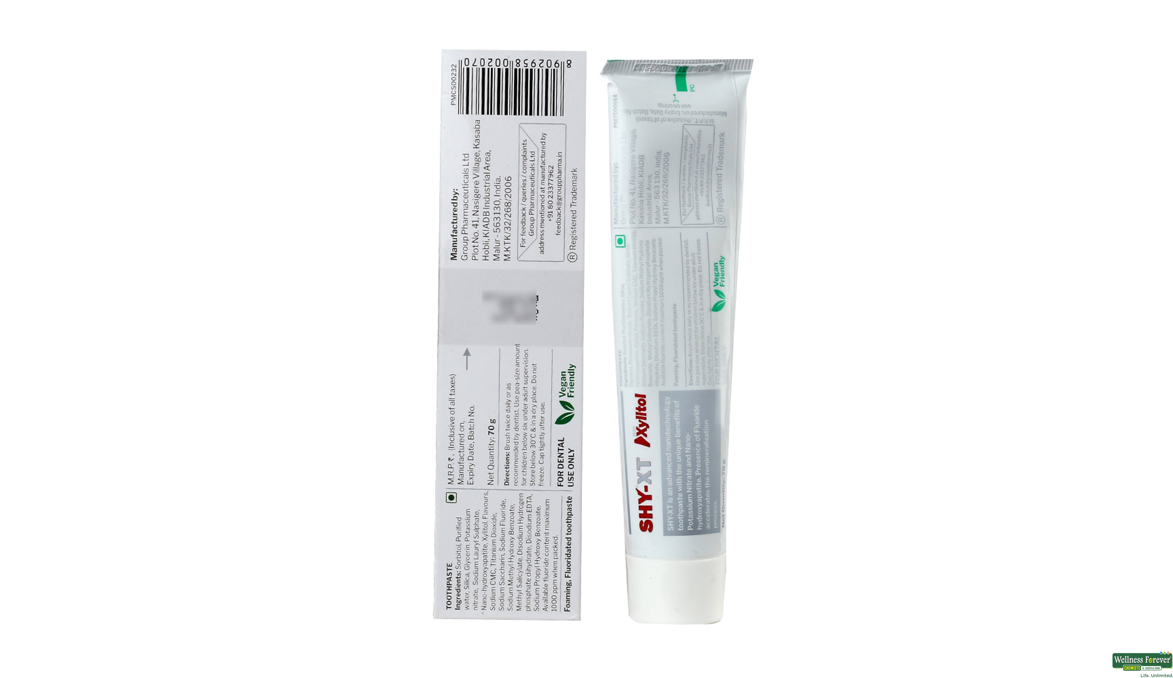 SHY-XT PASTE 70GM- 2, 70GM, null