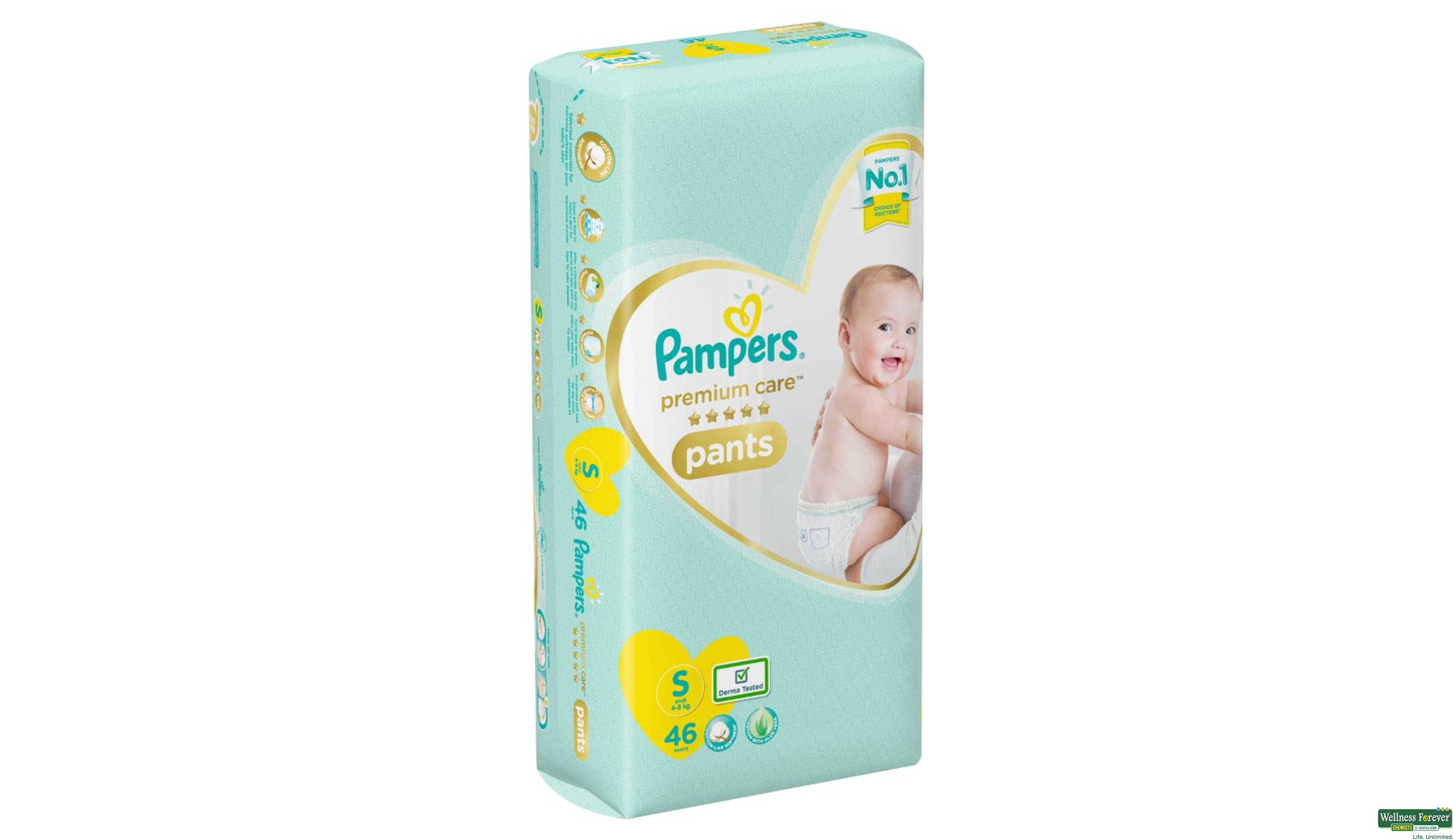 PAMPERS PREMIUM CARE PANTS S 36PC- 7, 36PC, 