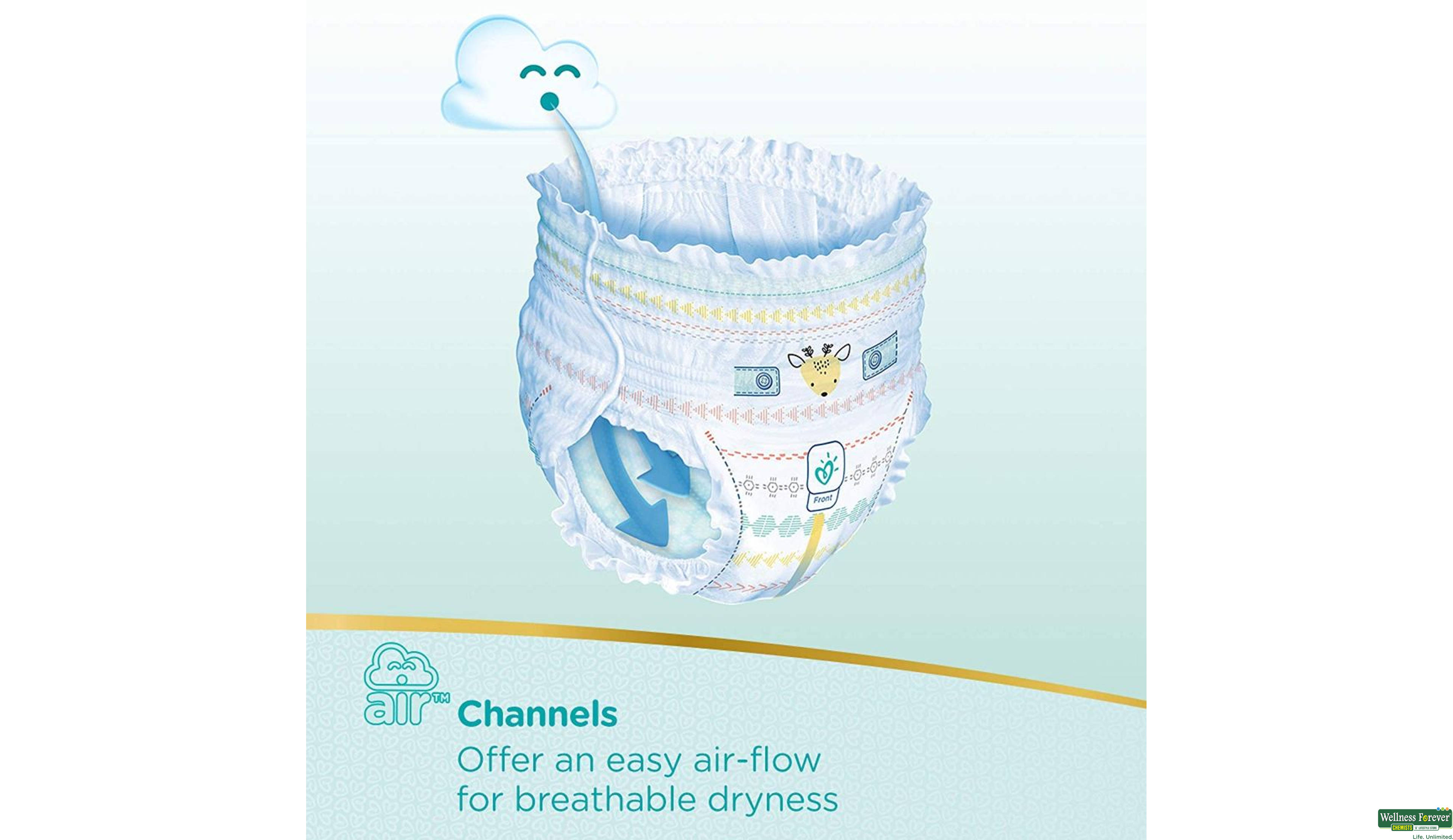 PAMPERS PREMIUM CARE PANTS S 36PC- 12, 36PC, 