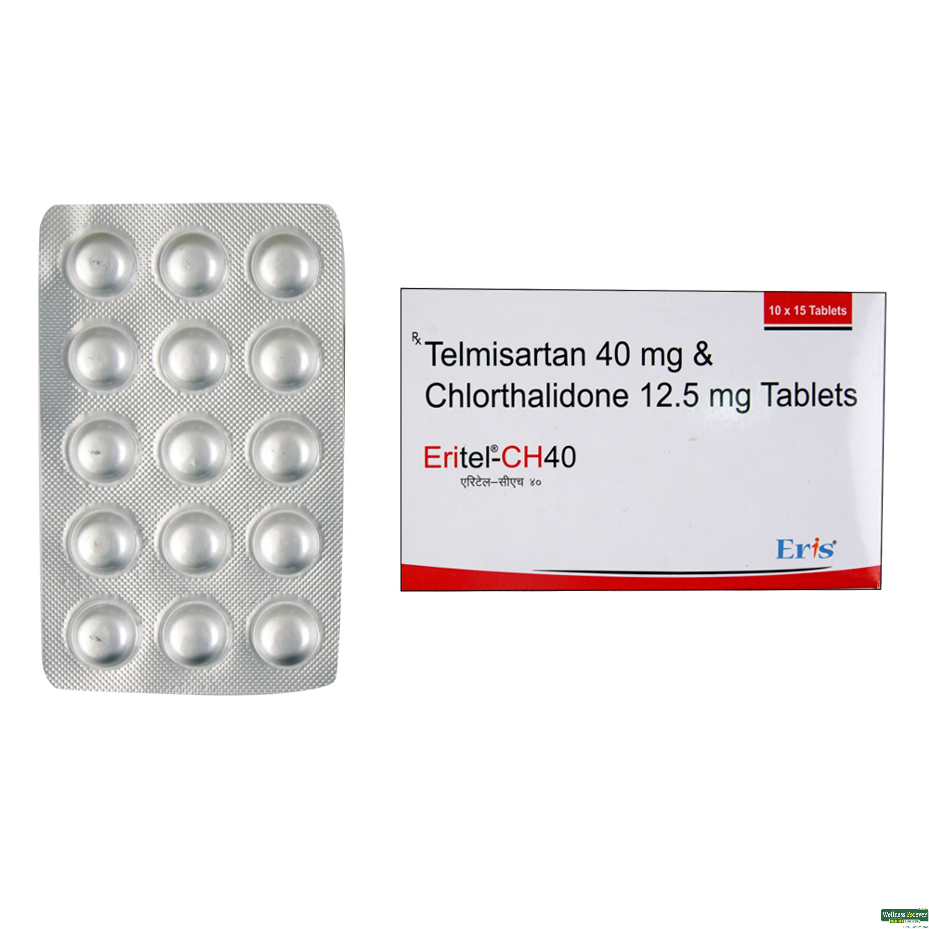 Eritel-CH 40mg 15 Tablets-image