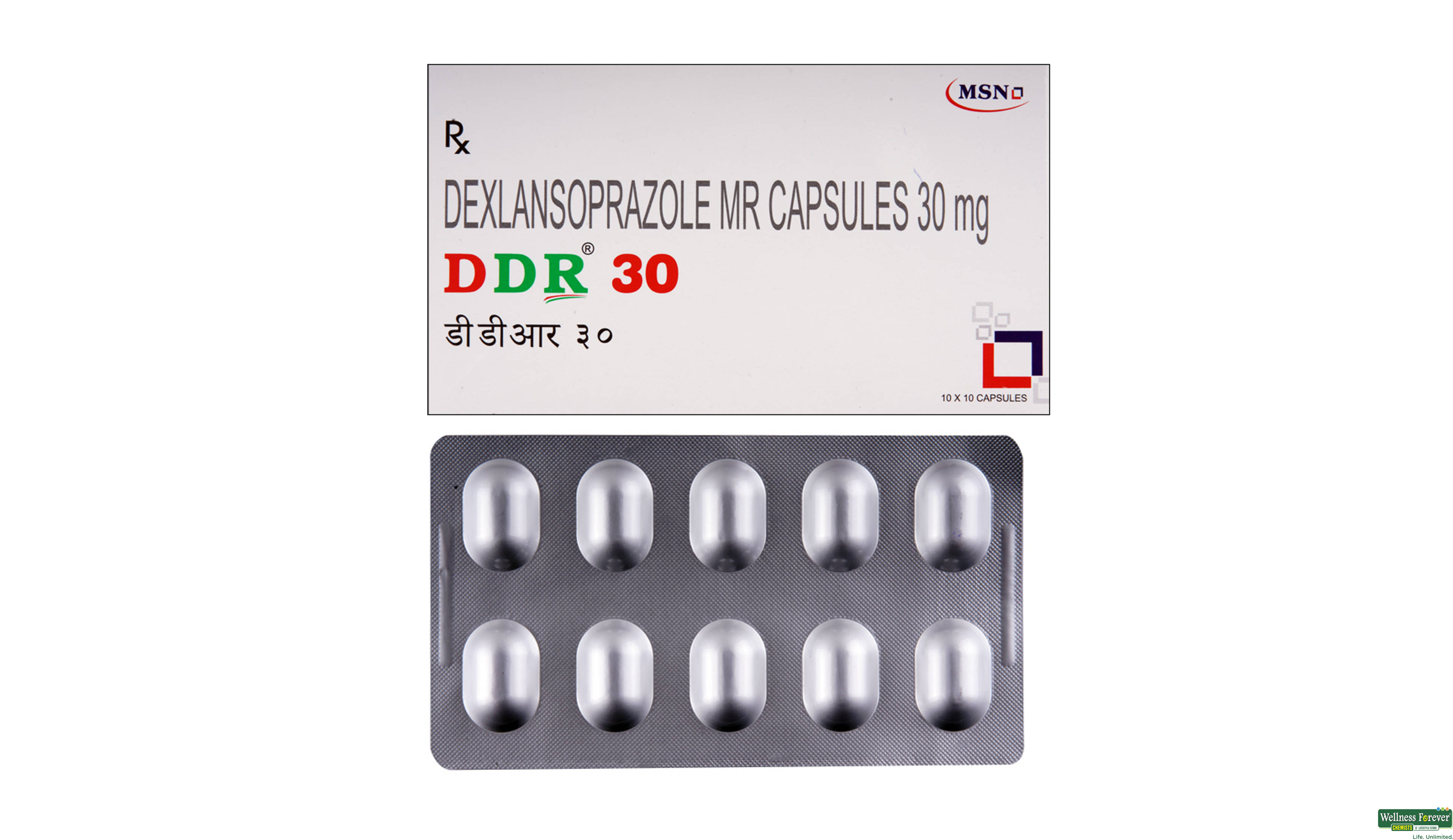 DDR 30MG 10CAP- 1, 10CAP, 