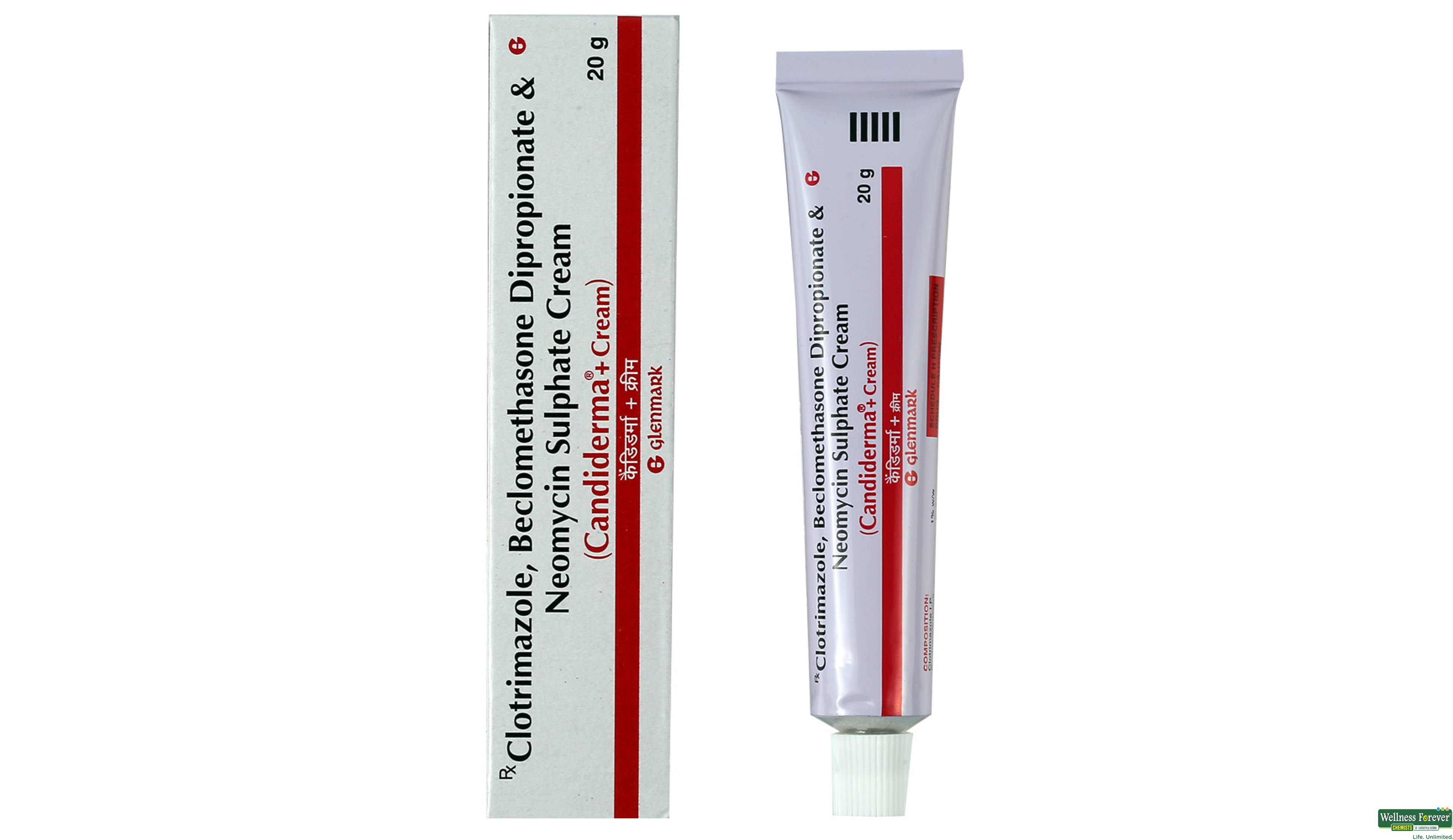 CANDIDERMA-PLUS CREAM 20GM- 1, 20GM, 