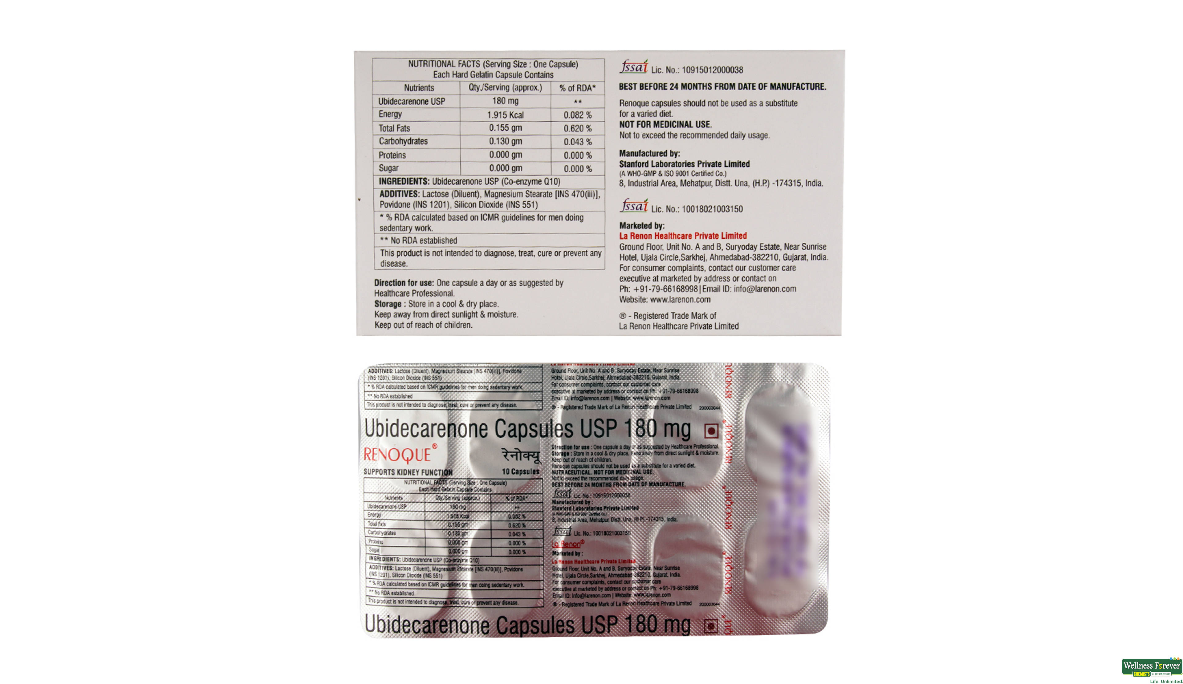 RENOQUE 10CAP- 2, 10CAP, 