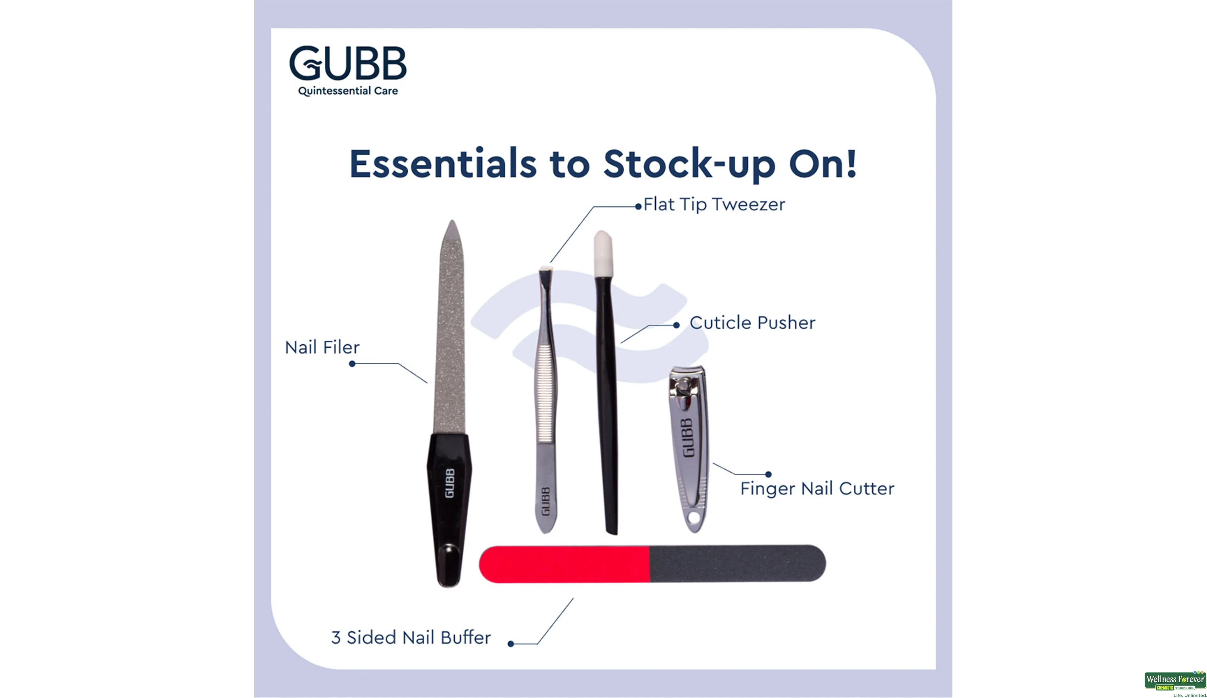 Buy GUBB Curved Nail Clipper For Men & Women, Stainless Steel Nail Cutter  Online