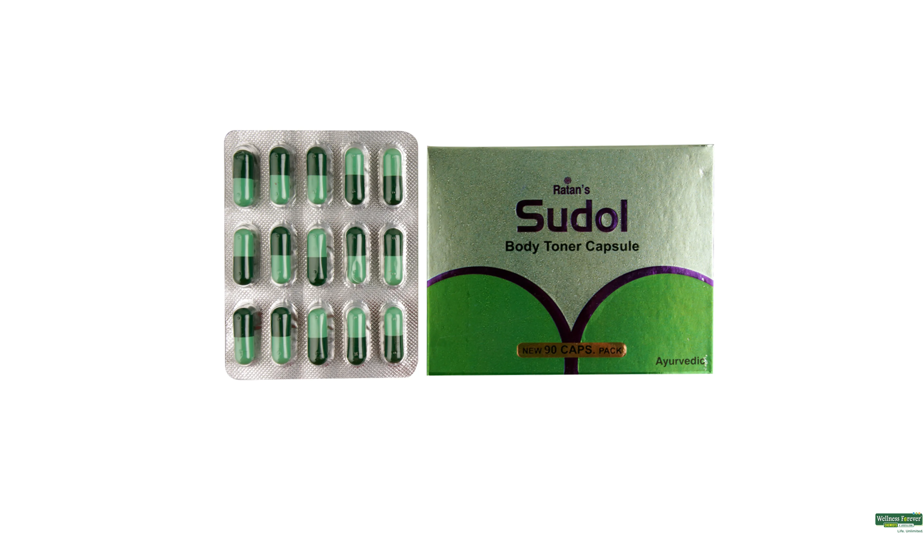 SUDOL BODY TONER RATAN 15CAP- 1, 15CAP, 