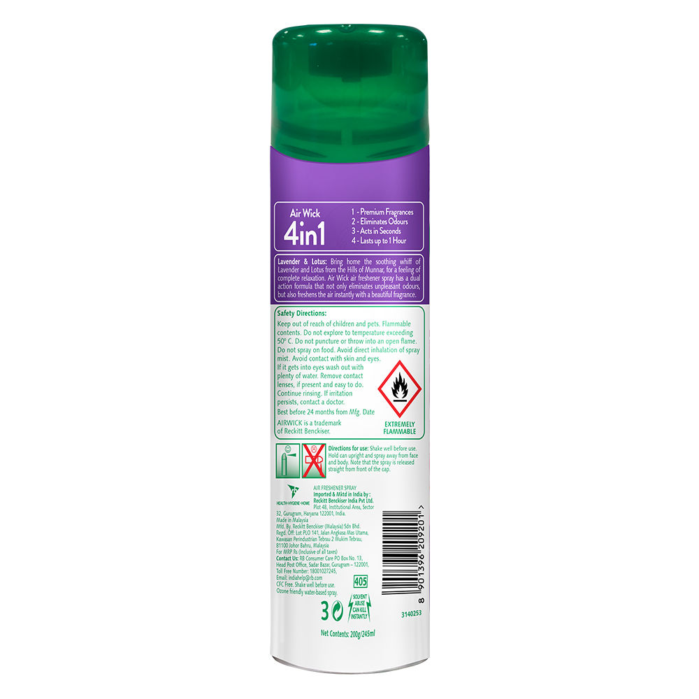 Air Wick Aerosol-Free Automatic Air Freshener Spray |Eucalyptus & Freesia |  3 Refills| 24x7 Active Fresh Odour Neutraliser | Lasts Up to 70 Days