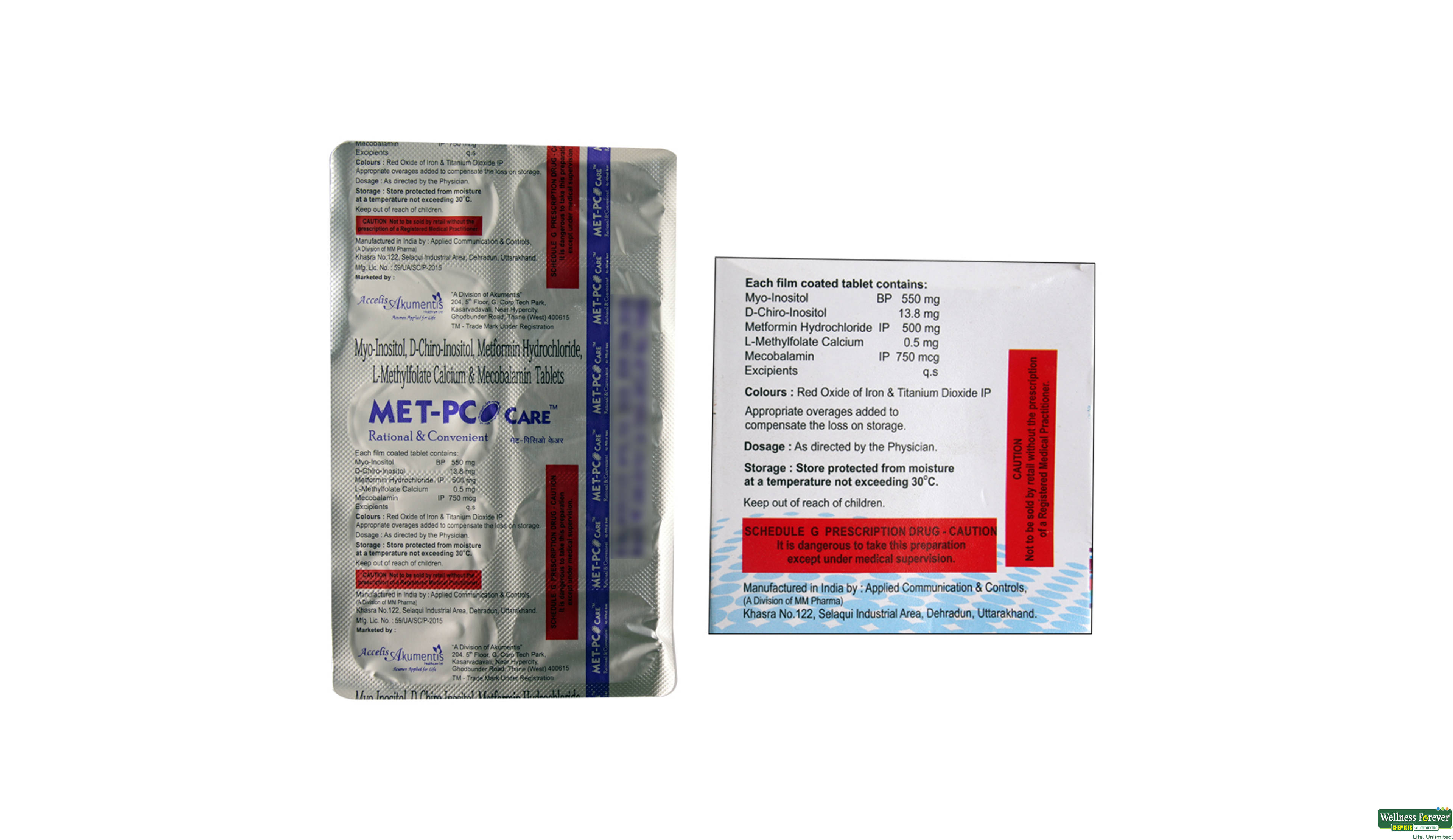 MET-PCO CARE 10TAB- 2, 10TAB, 