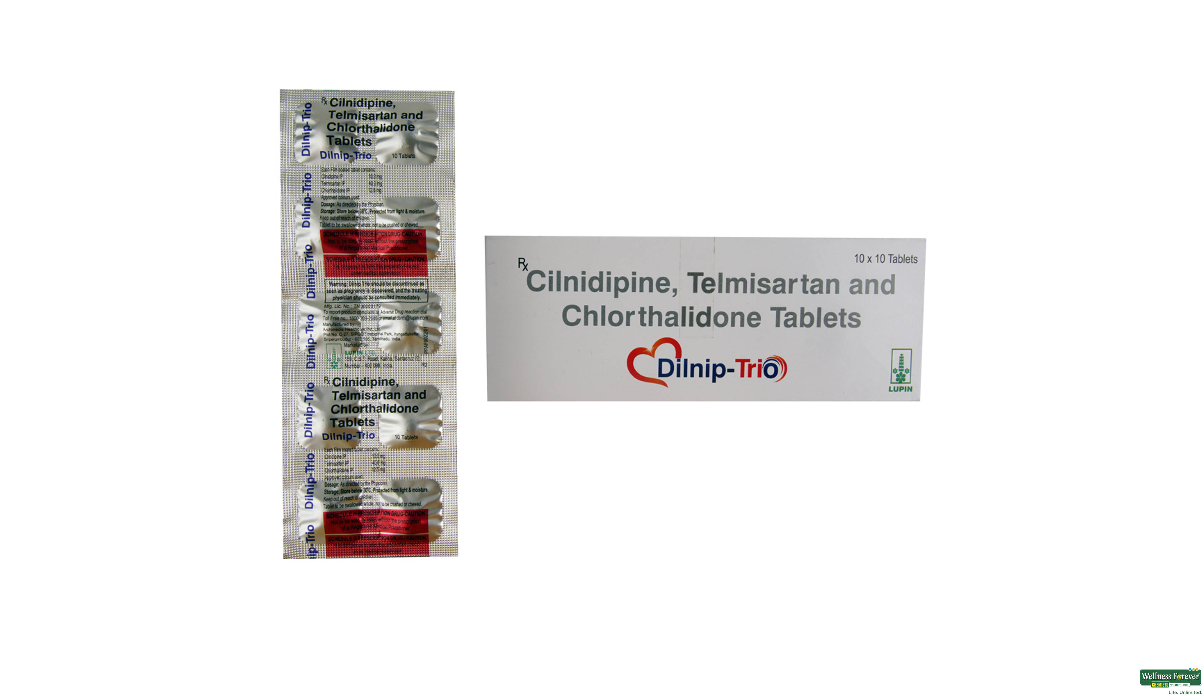 DILNIP-TRIO 10TAB- 1, 10TAB, 