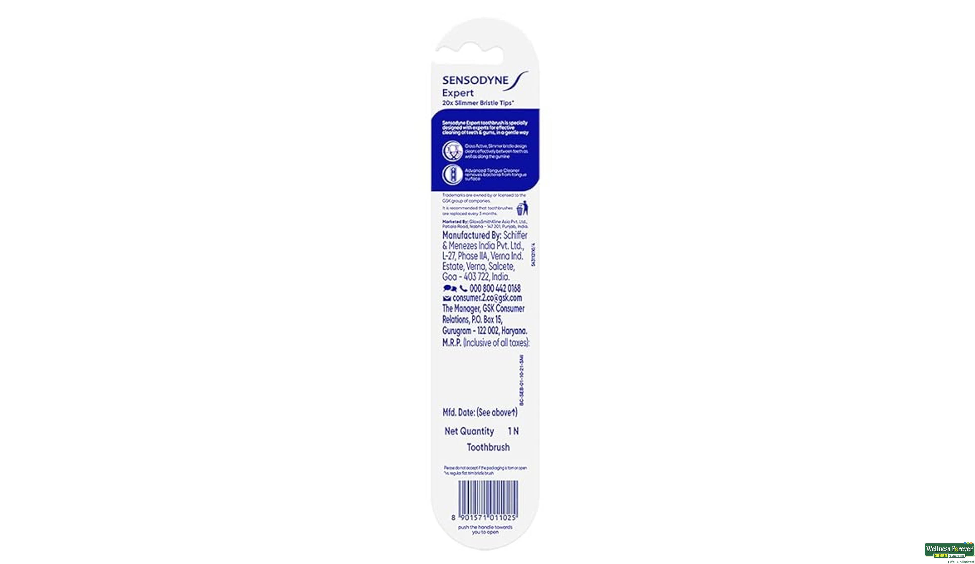 SENSODYNE T/BRUSH SOFT EXPERT 1PC- 2, 1PC, null