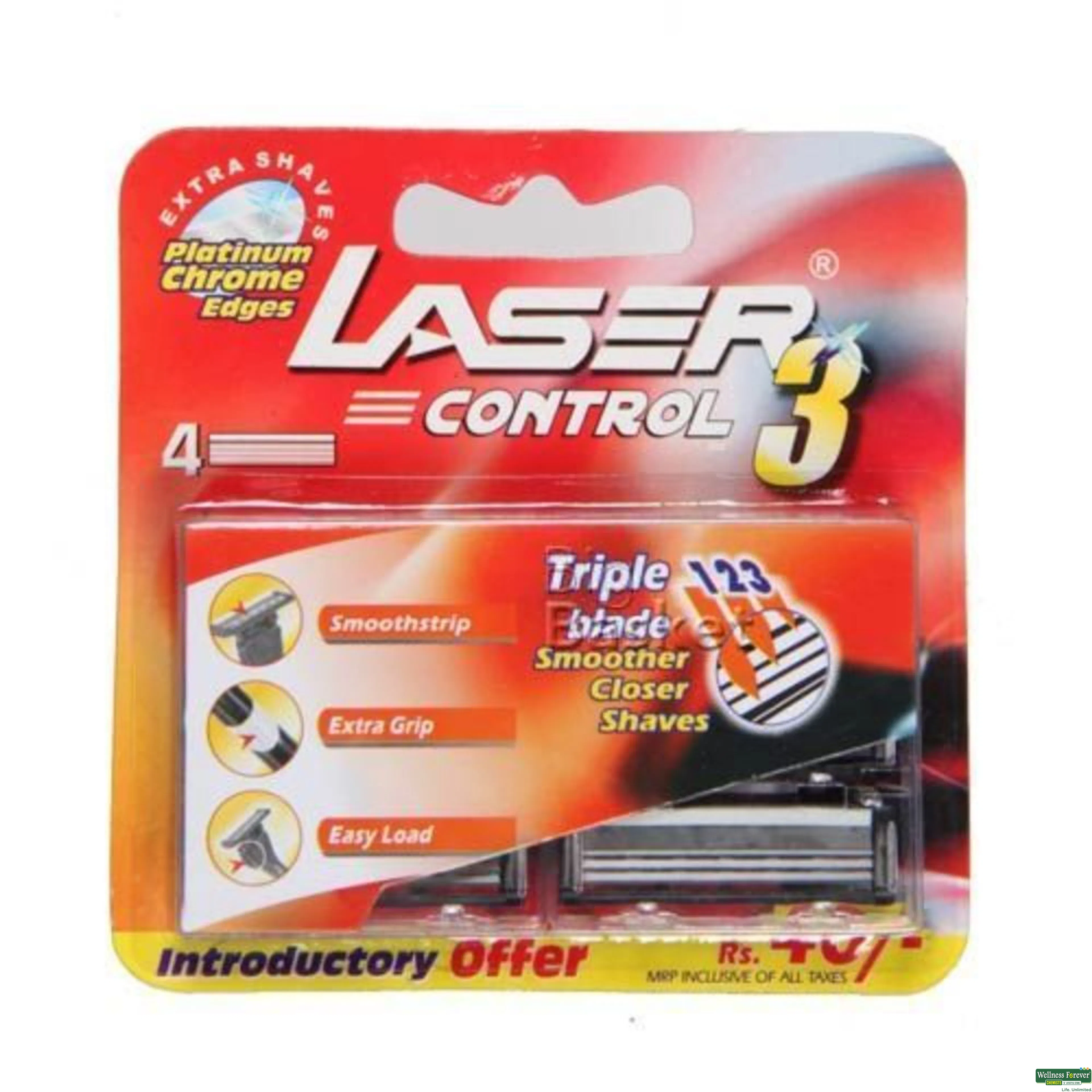 LASER SH/BLADE CONTROL3 4PC-image