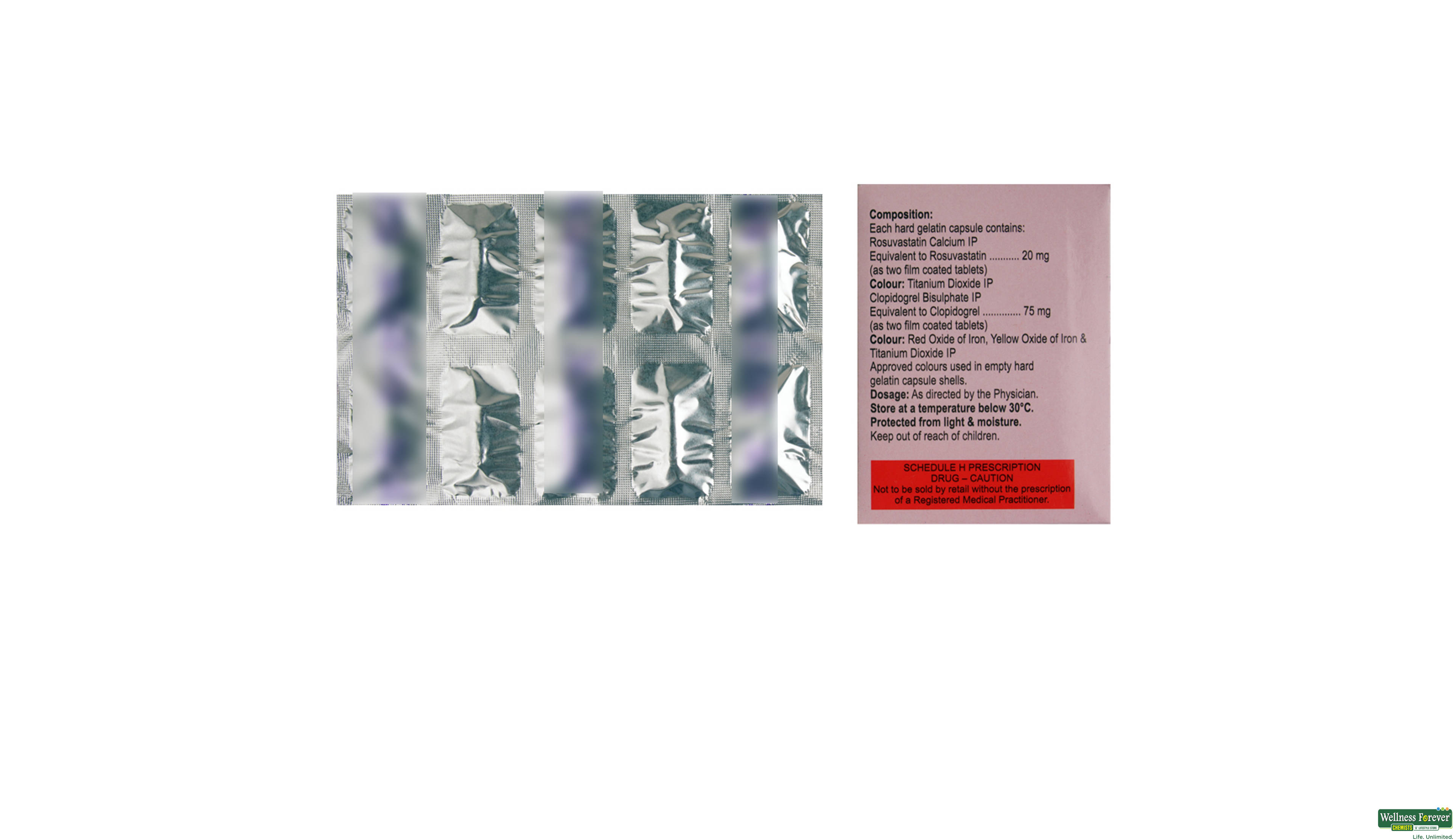 NOVASTAT-CV 20MG 10CAP- 2, 10TAB, 