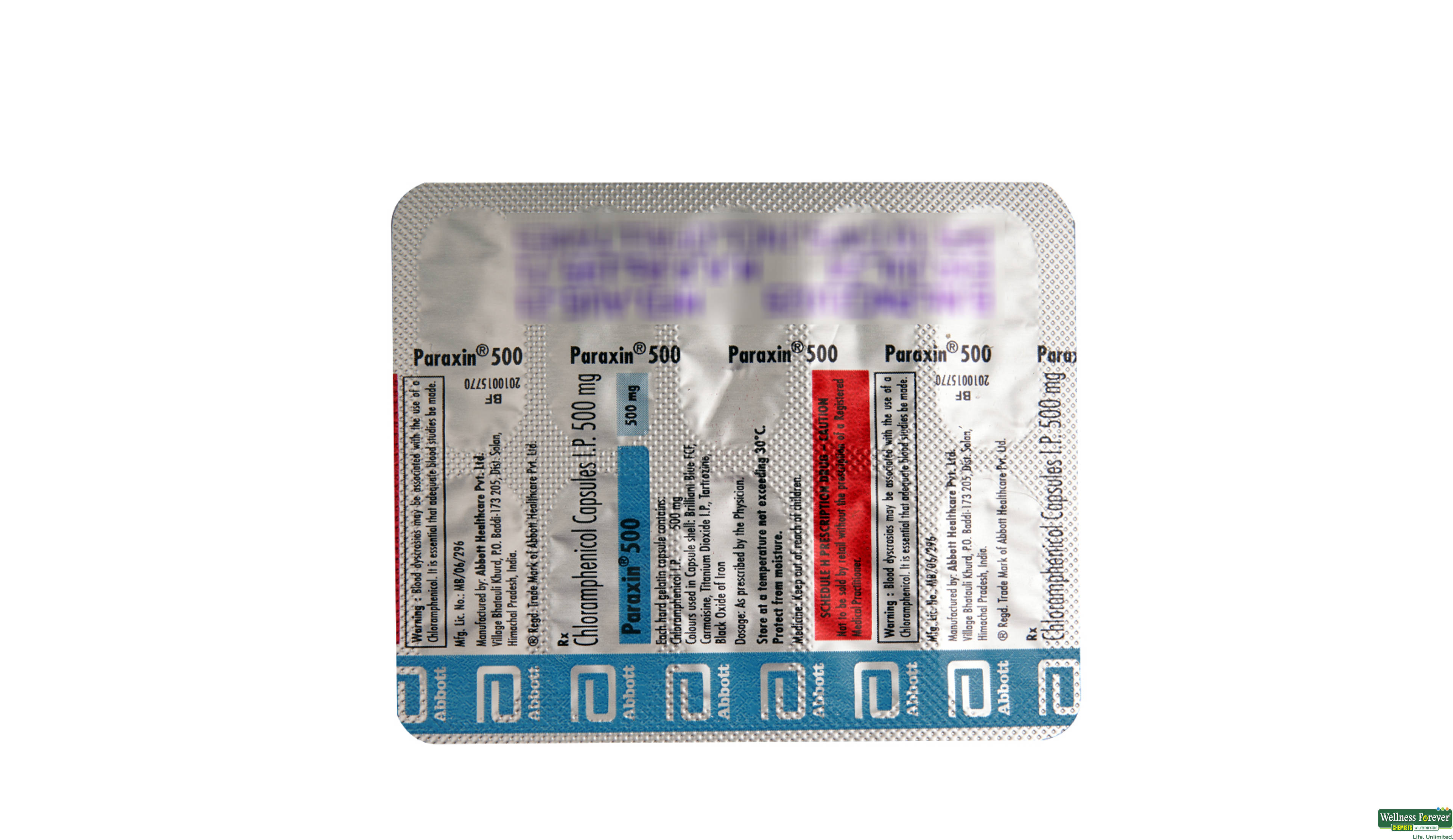 PARAXIN 500MG 10CAP- 2, 10CAP, 