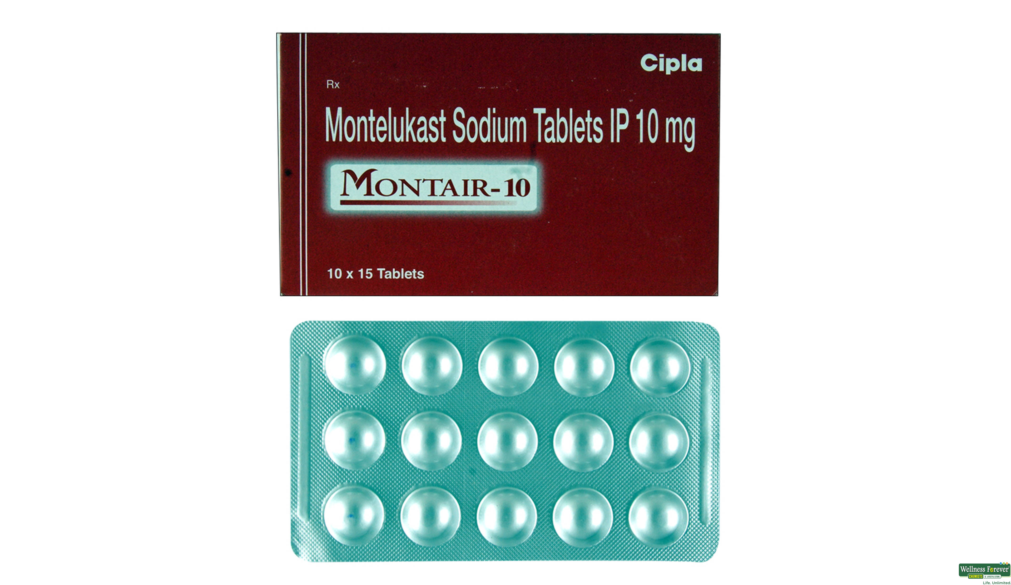 MONTAIR 10MG 15TAB- 1, 15TAB, 