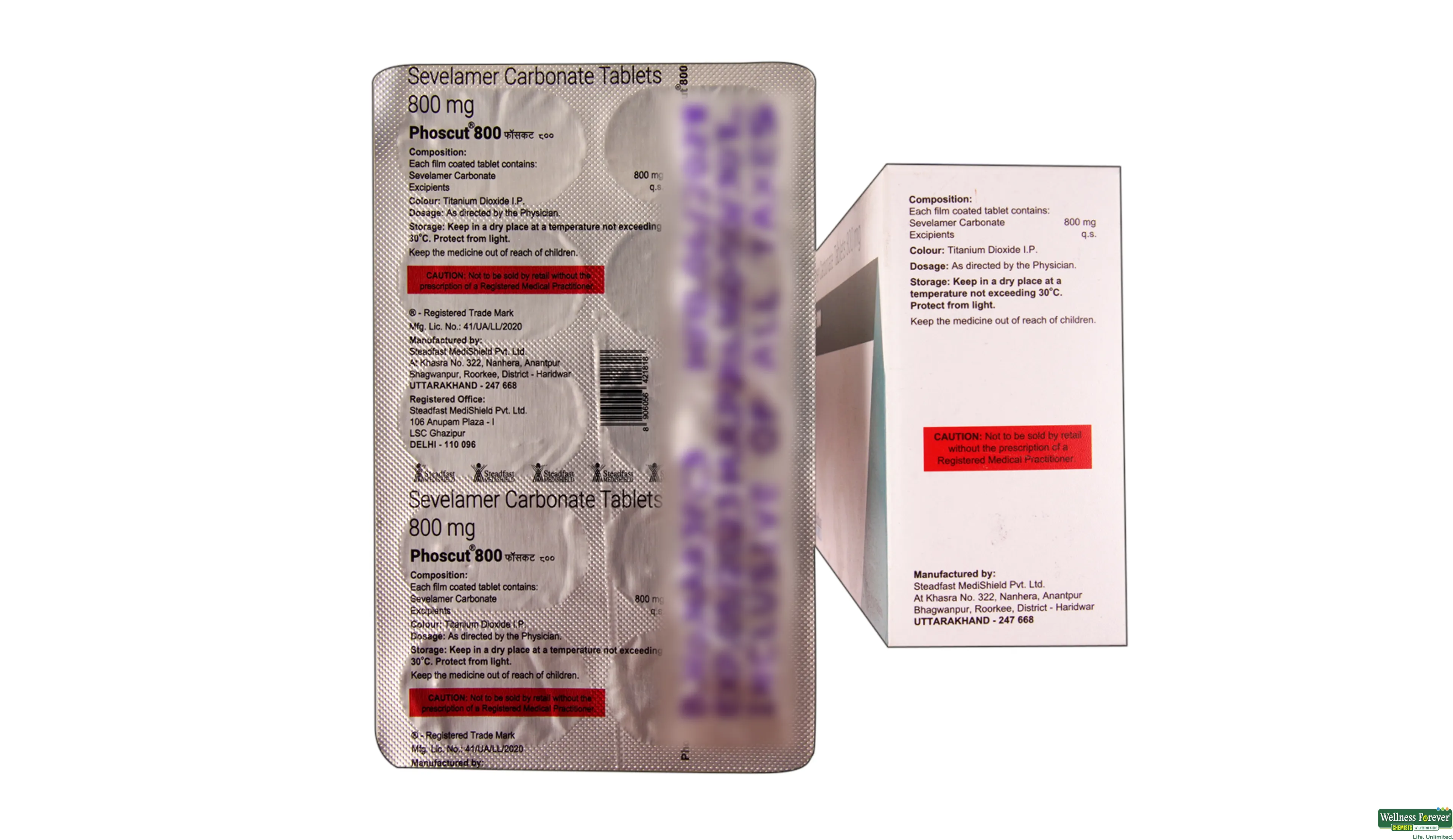 PHOSCUT 800MG 10TAB- 2, 10TAB, 