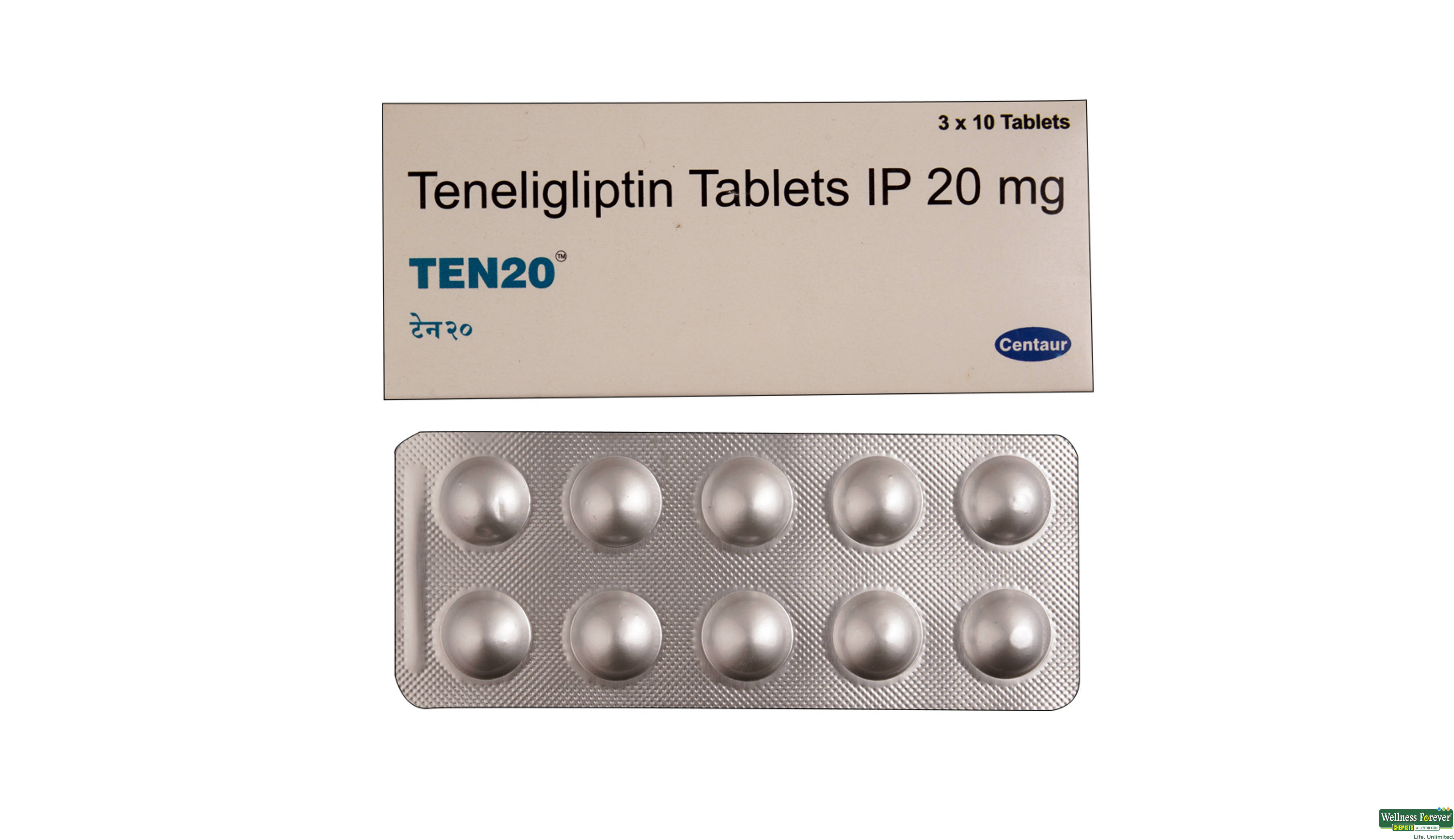 TEN 20MG 10TAB- 1, 10TAB, 
