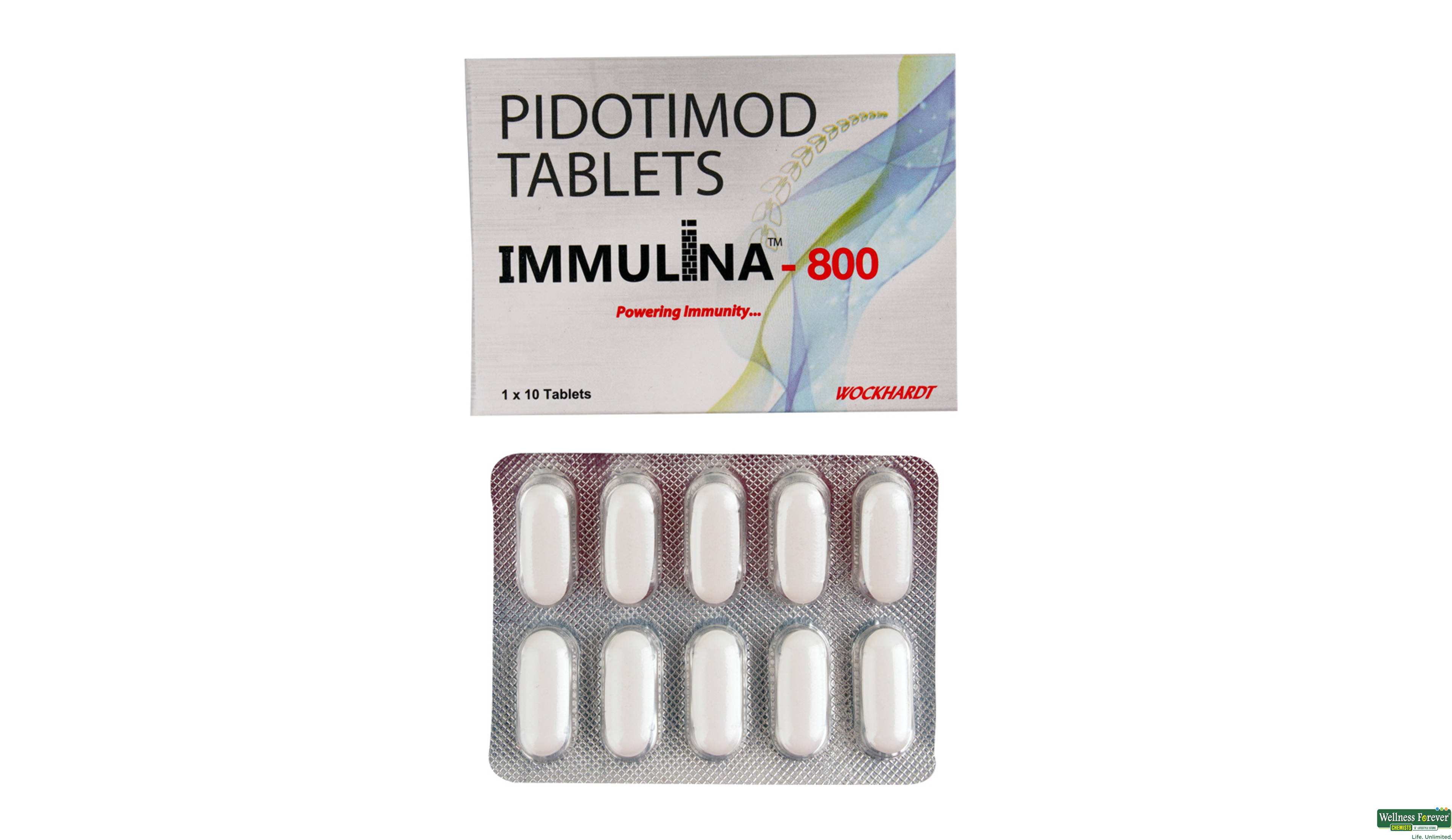 IMMULINA 800MG 10TAB- 1, 10TAB, 