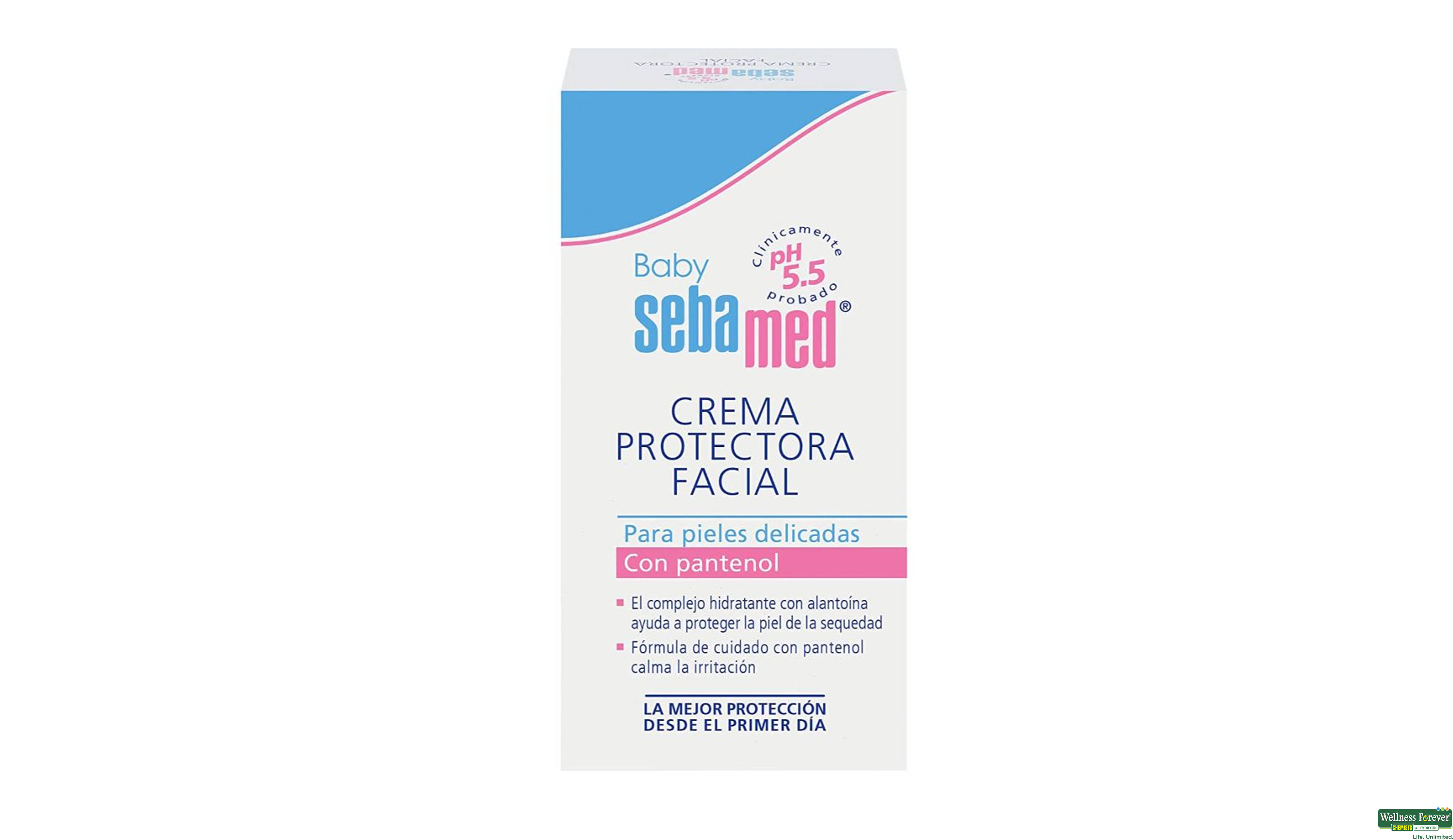 SEBAMED F/CRM PROTECTIVE FACIAL 50ML- 2, 50ML, null