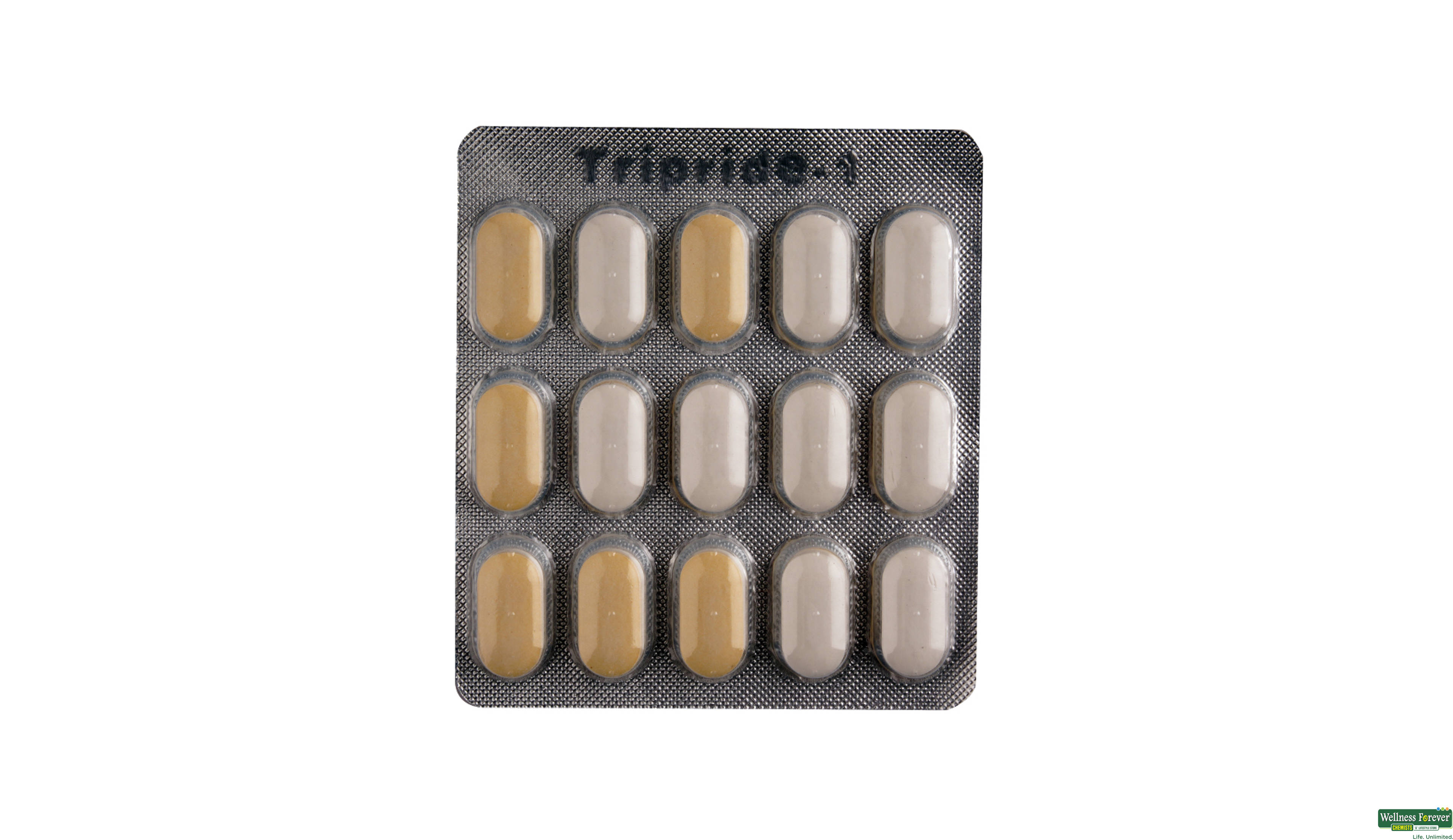 TRIPRIDE 1MG 15TAB- 1, 15TAB, 