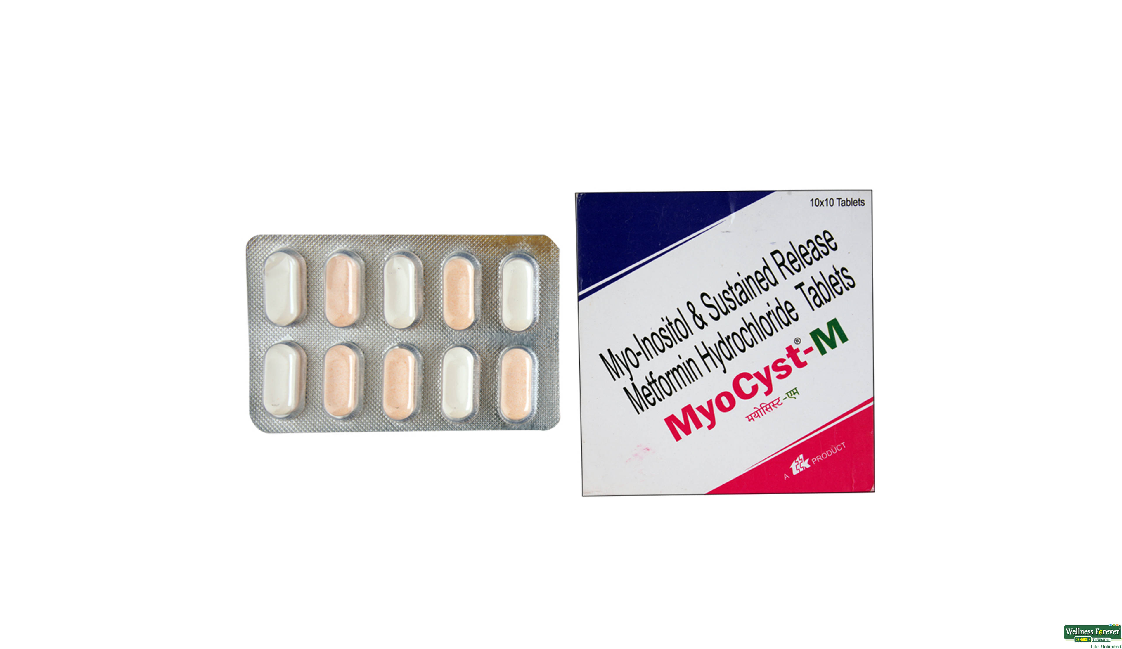 MYOCYST-M 10TAB- 1, 10TAB, 