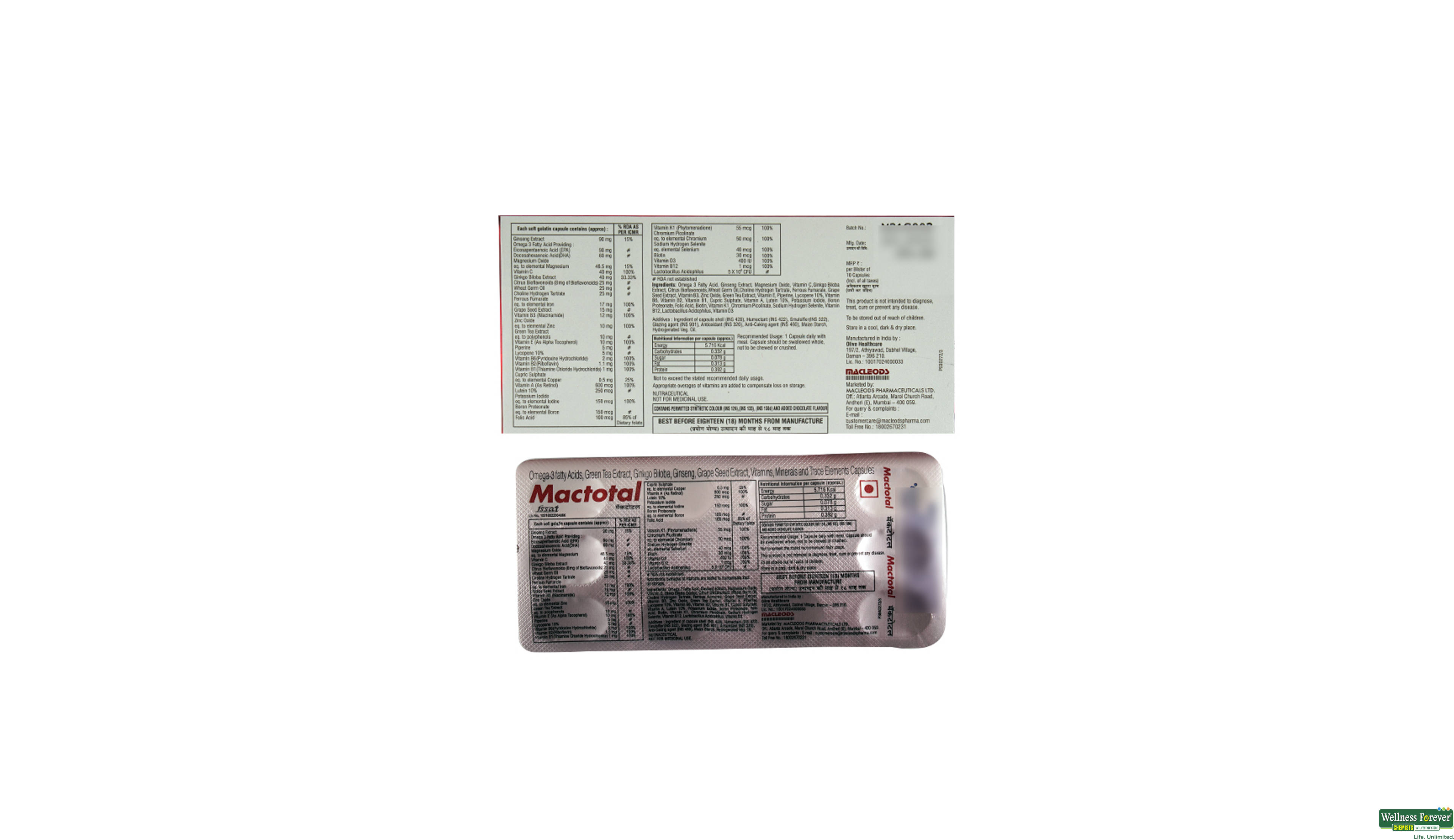 MACTOTAL 10CAP- 1, 10CAP, 