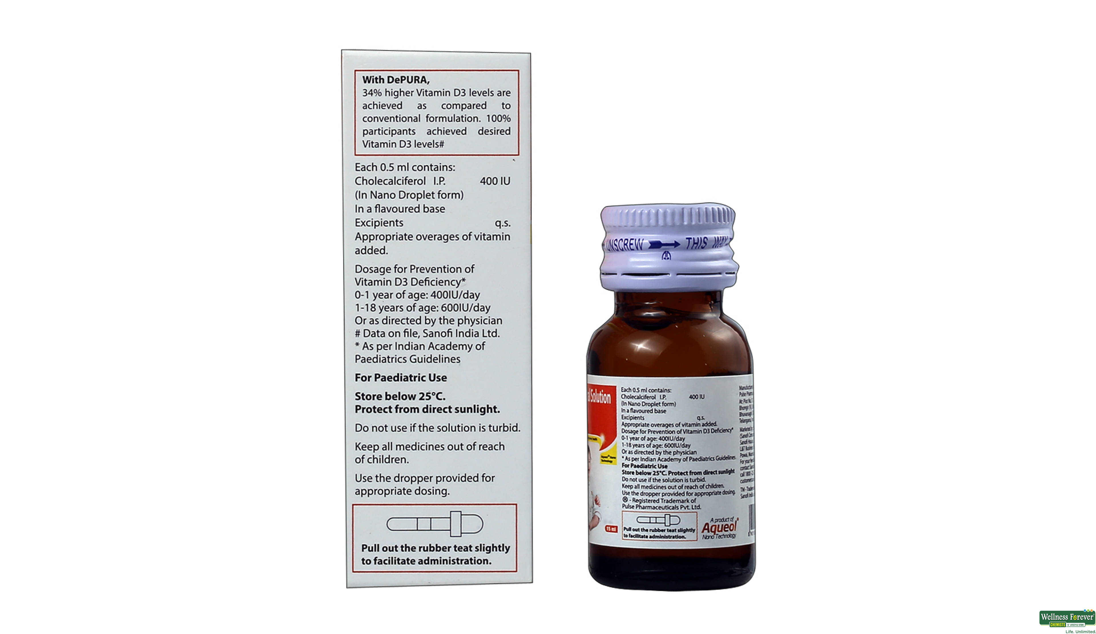 DEPURA KIDS NANO ORAL DROP 15ML- 2, 15ML, 