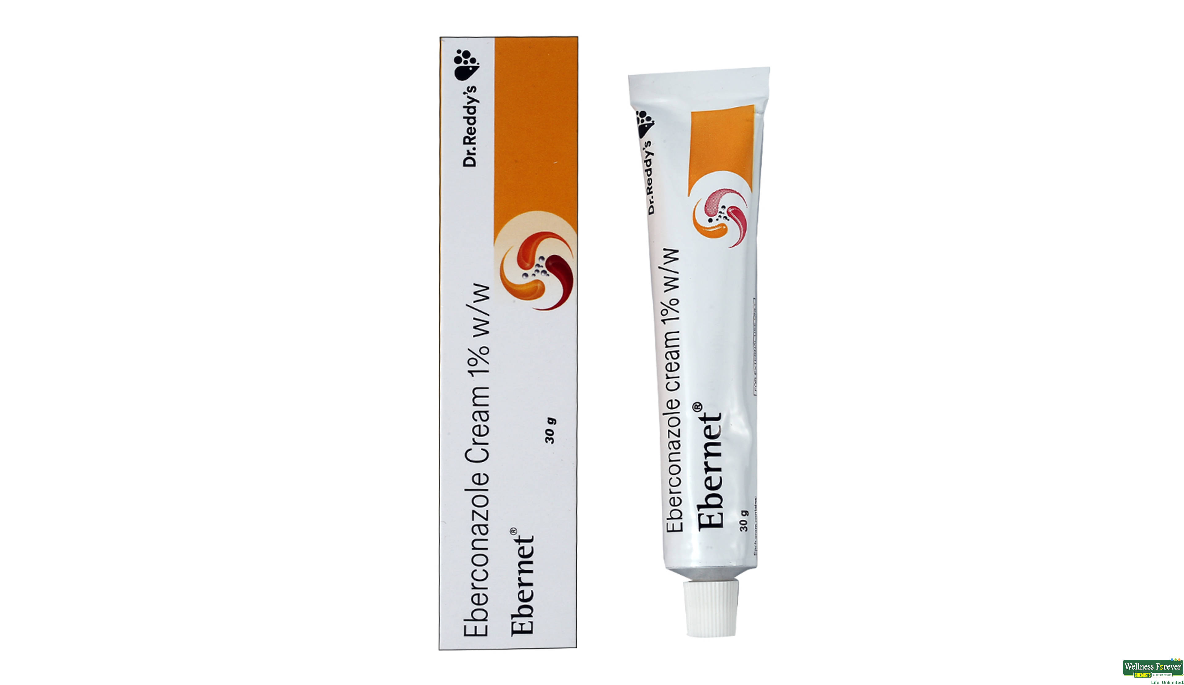 EBERNET 1% CREAM 30GM- 1, 30GM, 